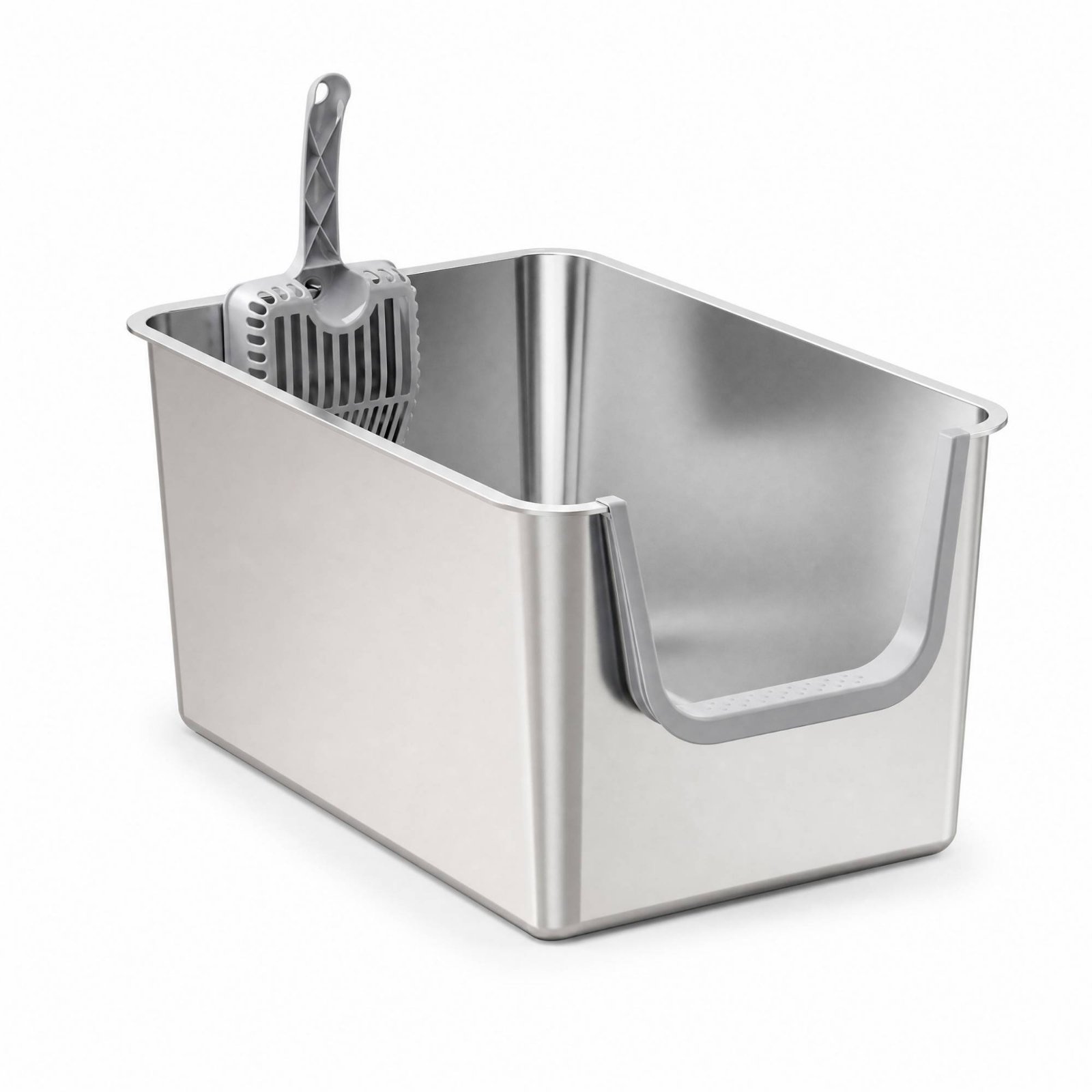 Stainless Steel Cat Litter Pan