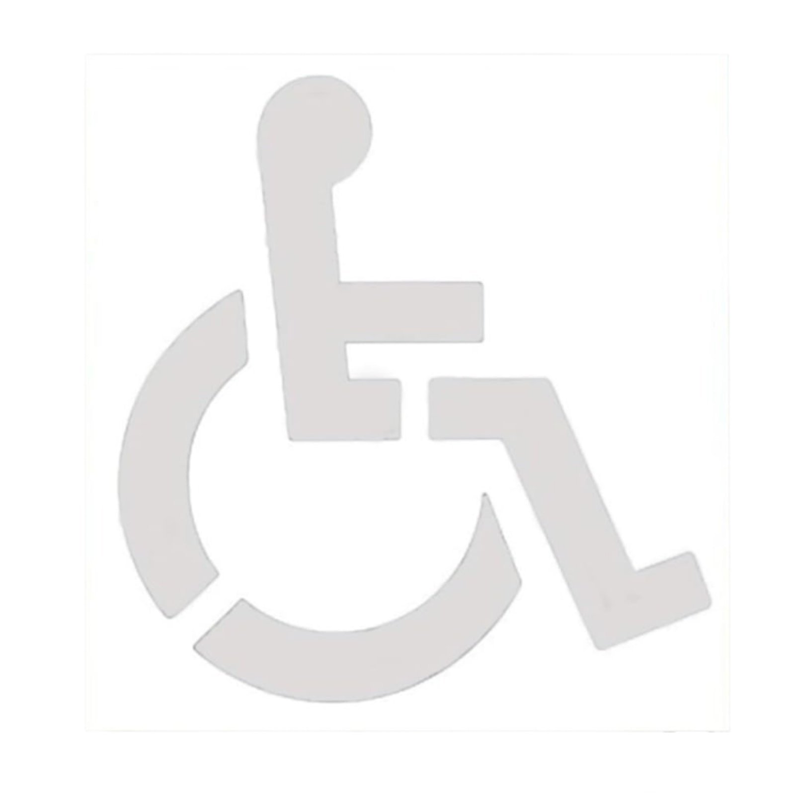 Handicap Parking Stencil