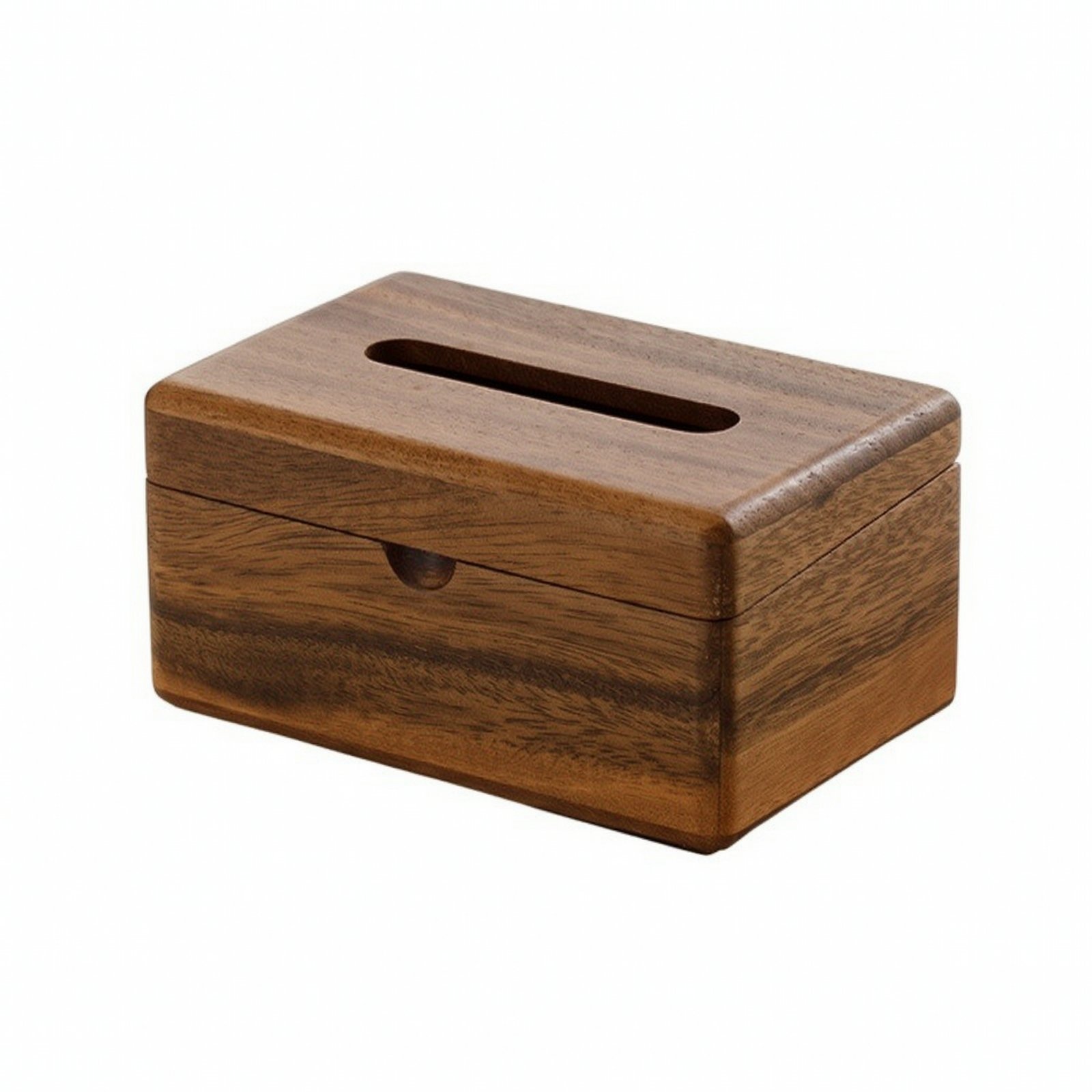 Wooden Tissue Box with Lid