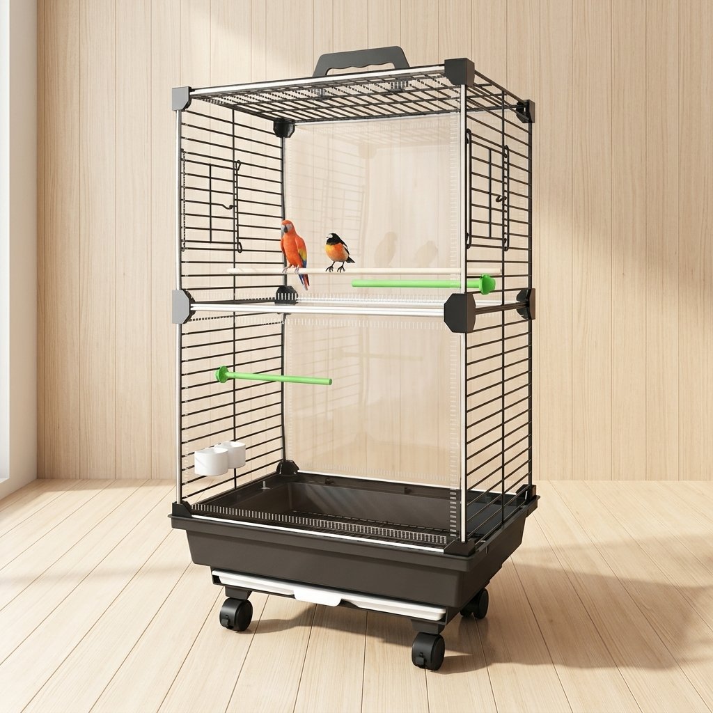 Bird Cage Transparent Large