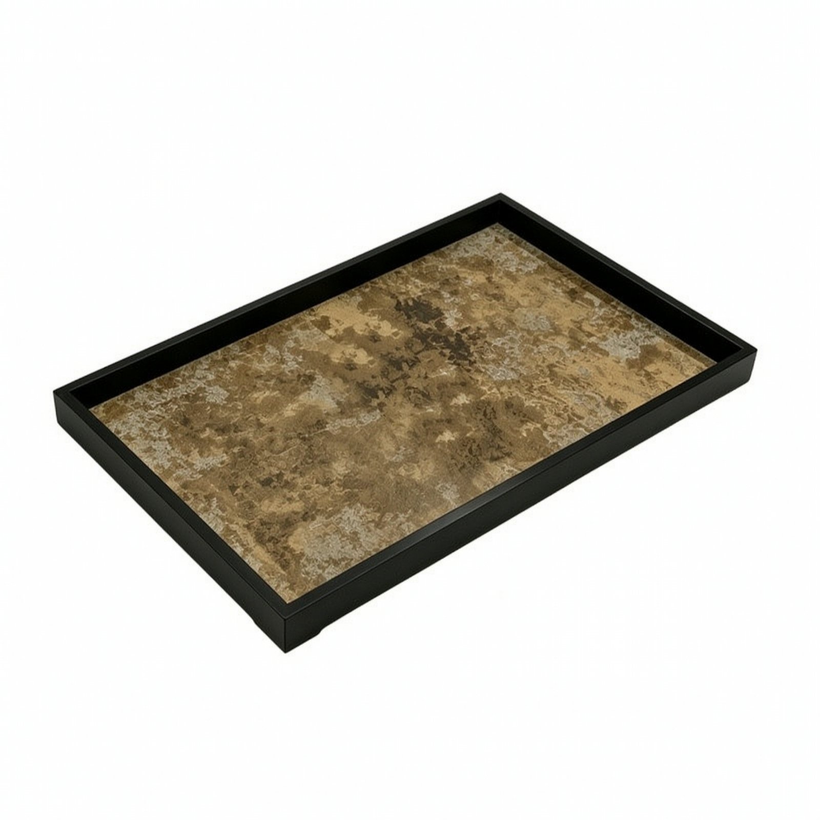 Decorative Tray with Black Frame
