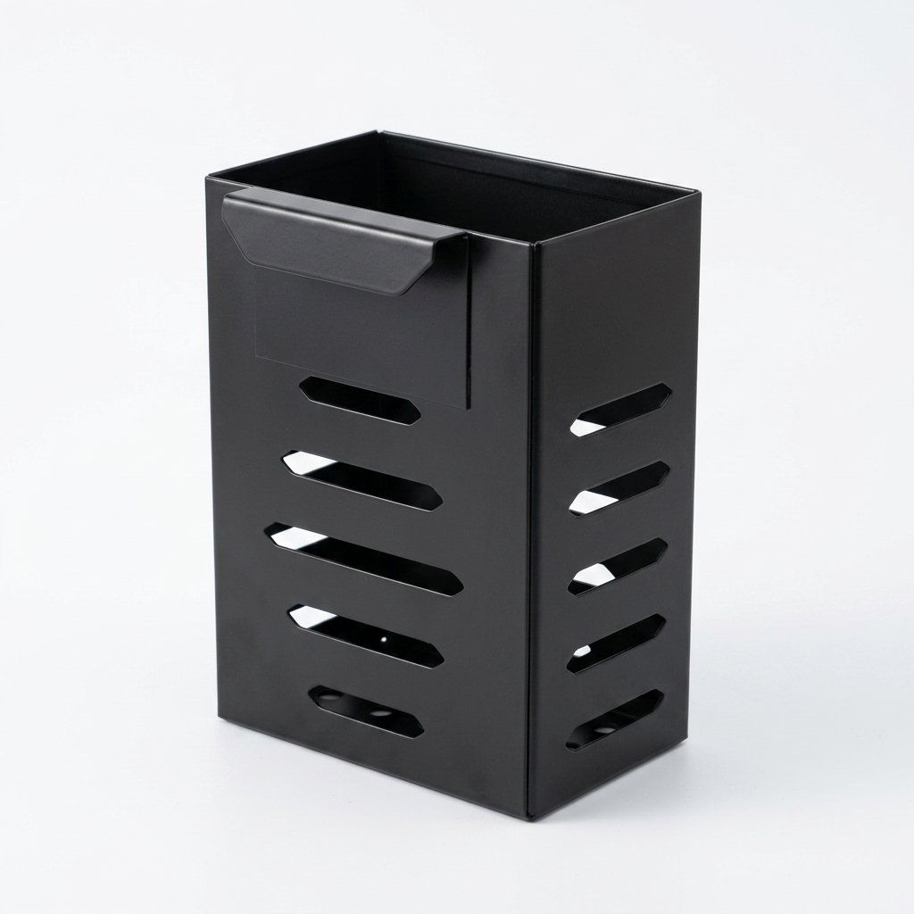 Wall-Mounted Utensil Caddy