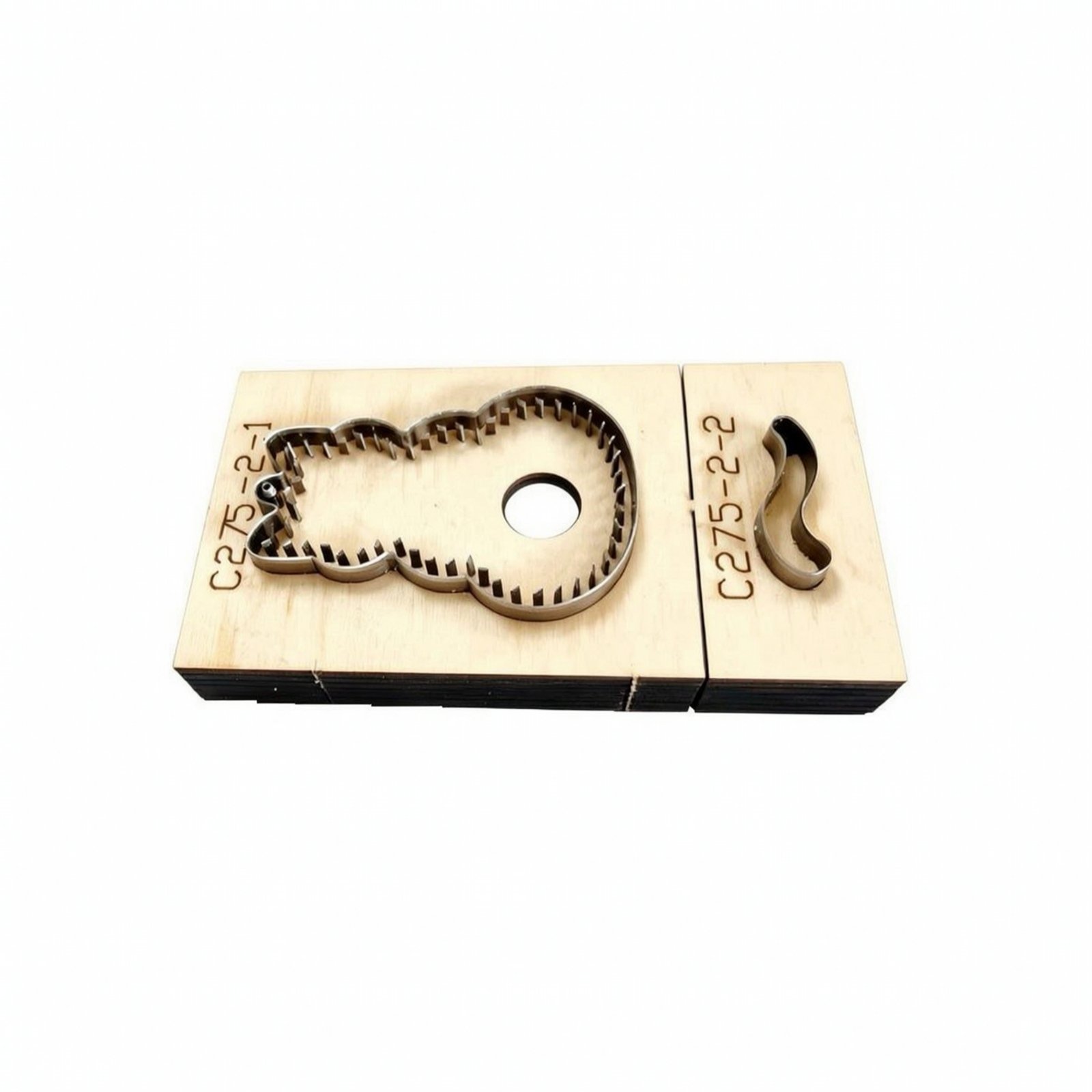 Cat-Shaped Leather Cutting Die