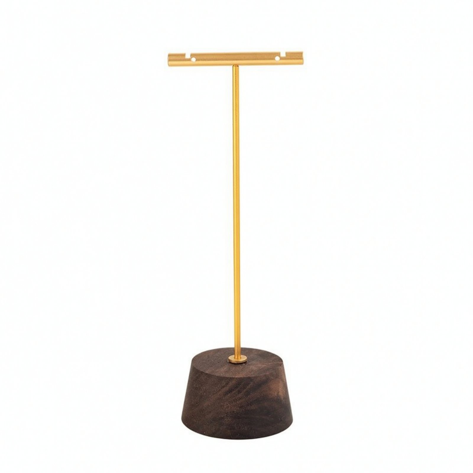 Wooden Jewelry Display Stand – Walnut Earring