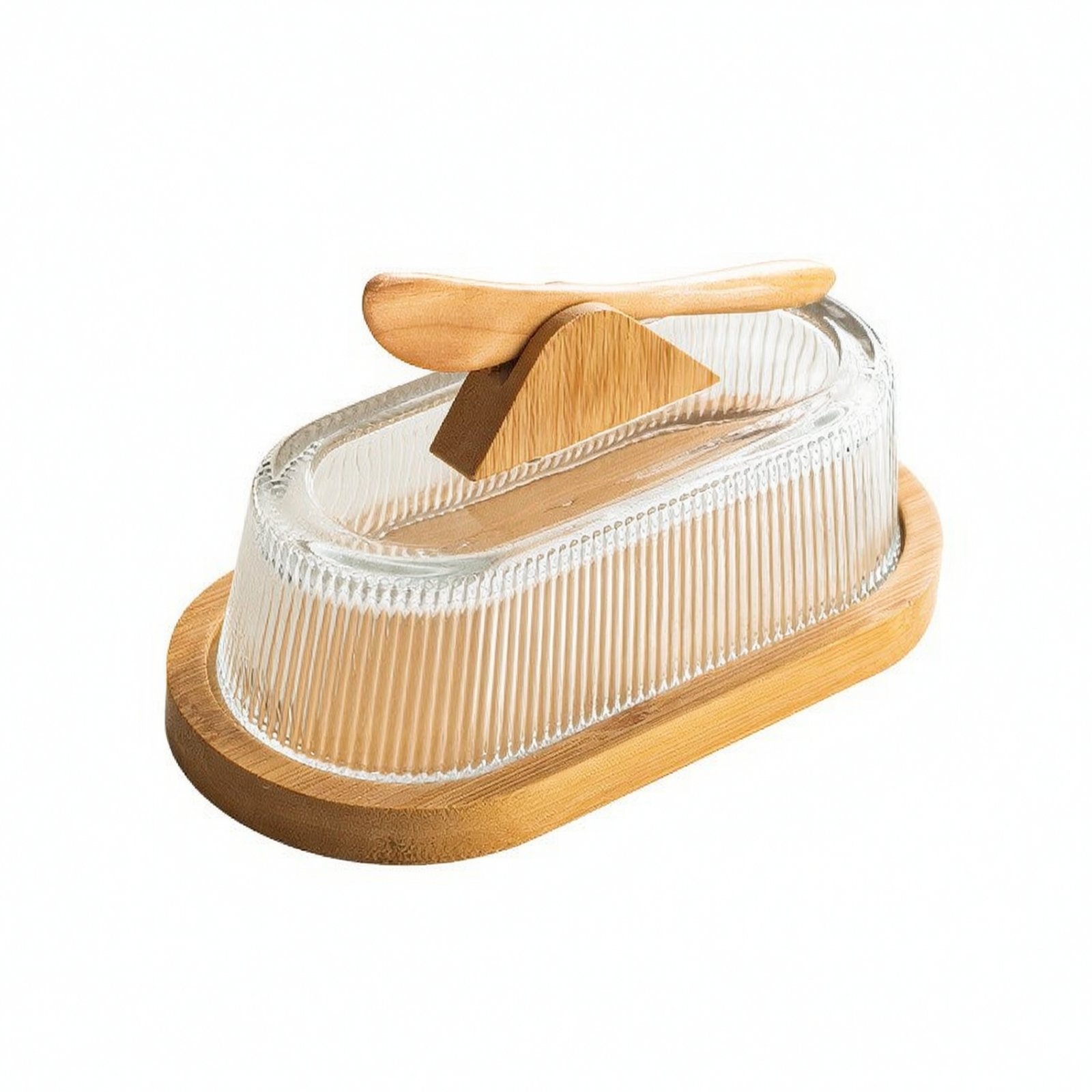 Glass Butter Dish