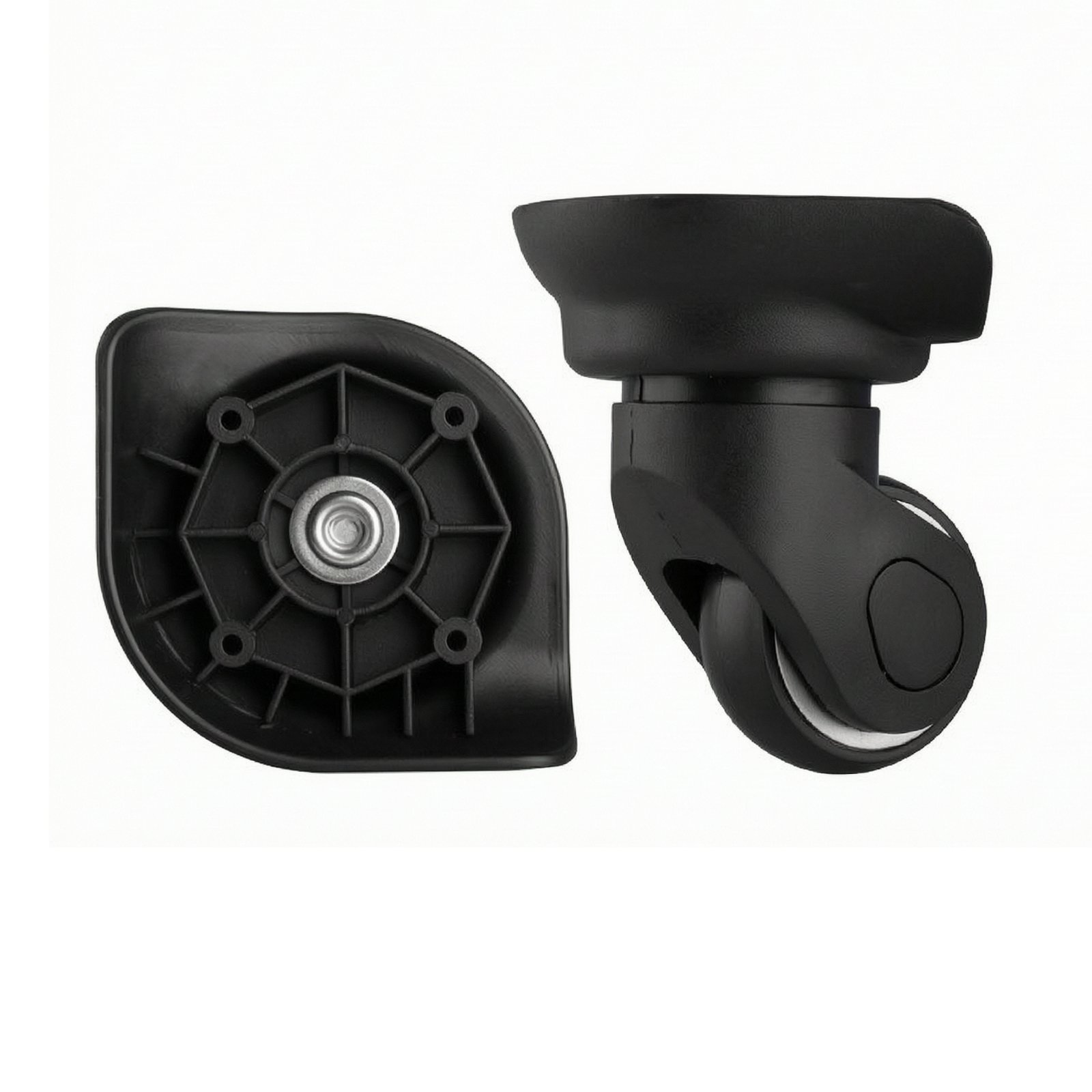 Luggage Replacement Wheel Mounting Plate