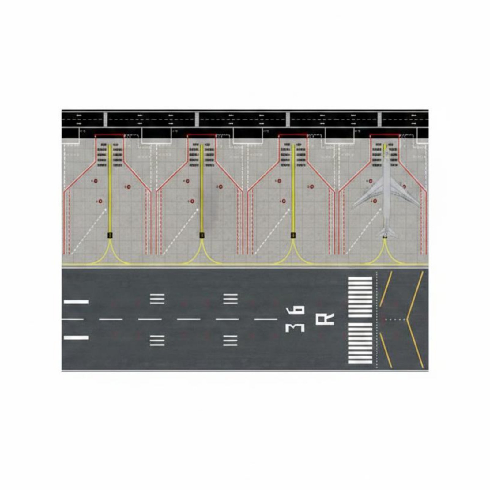 Waterproof Airport Diorama Mat