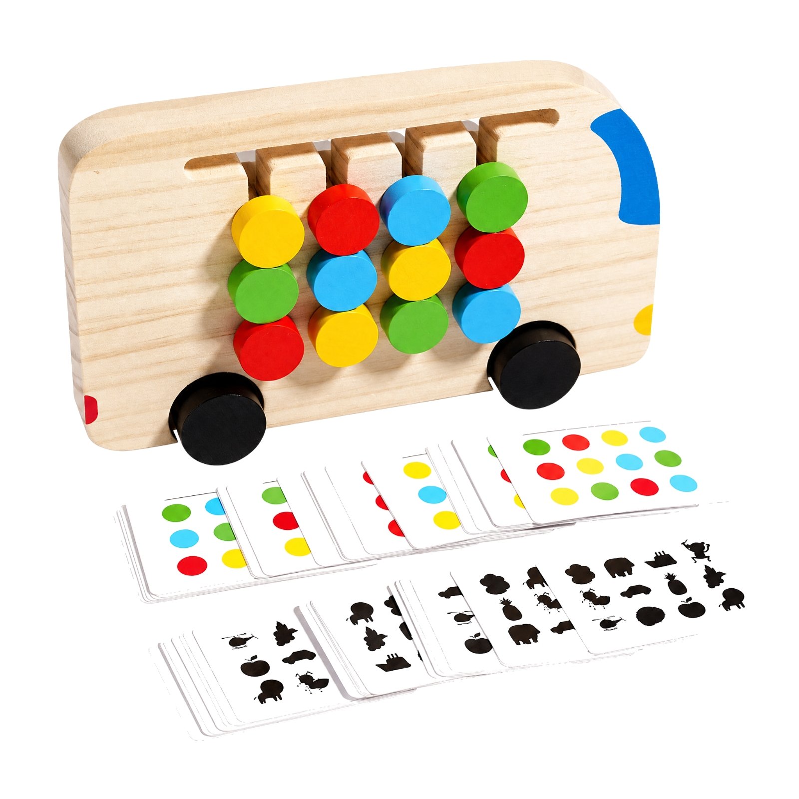 Wooden Matching Game Color Matching