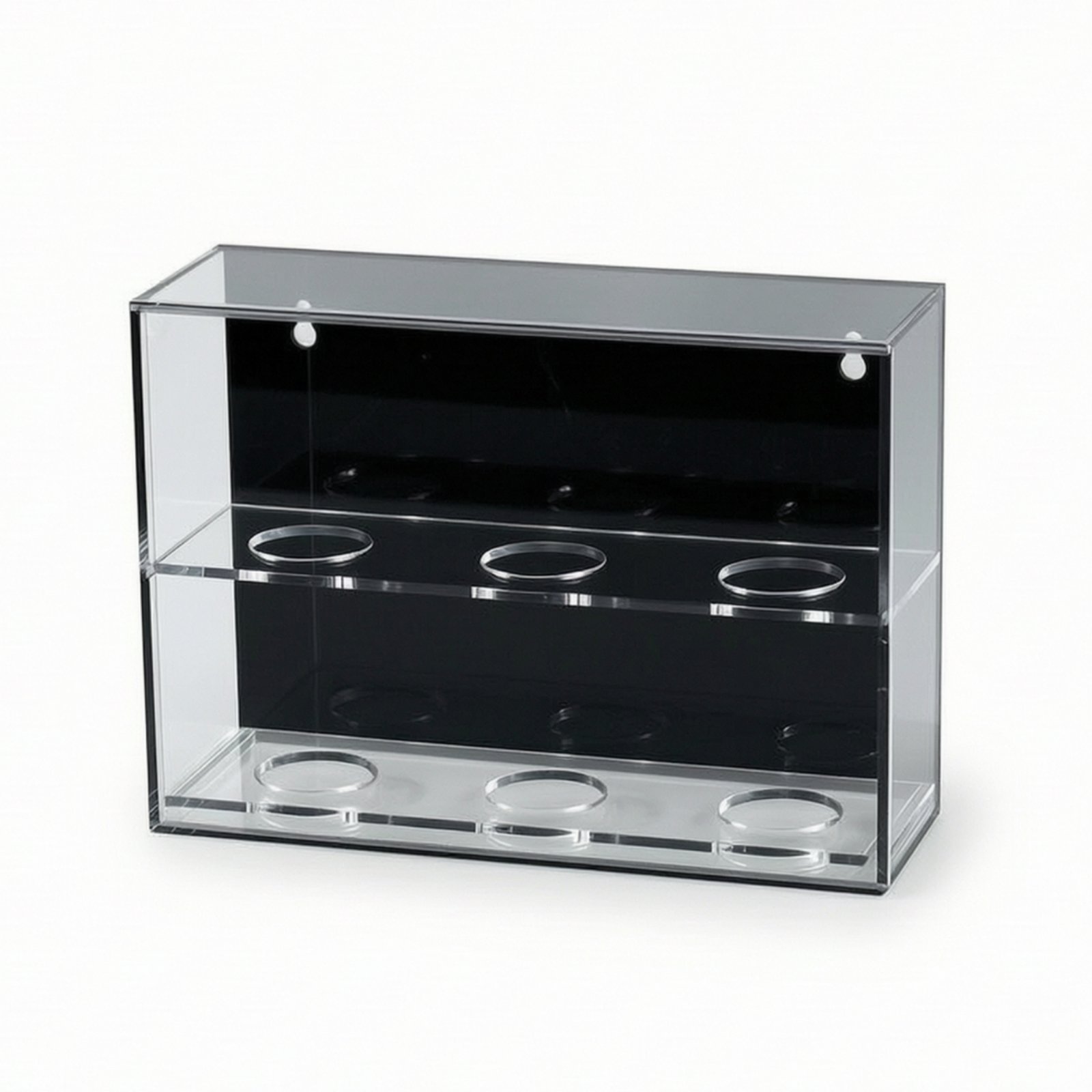 2-Tier Baseball Display Case