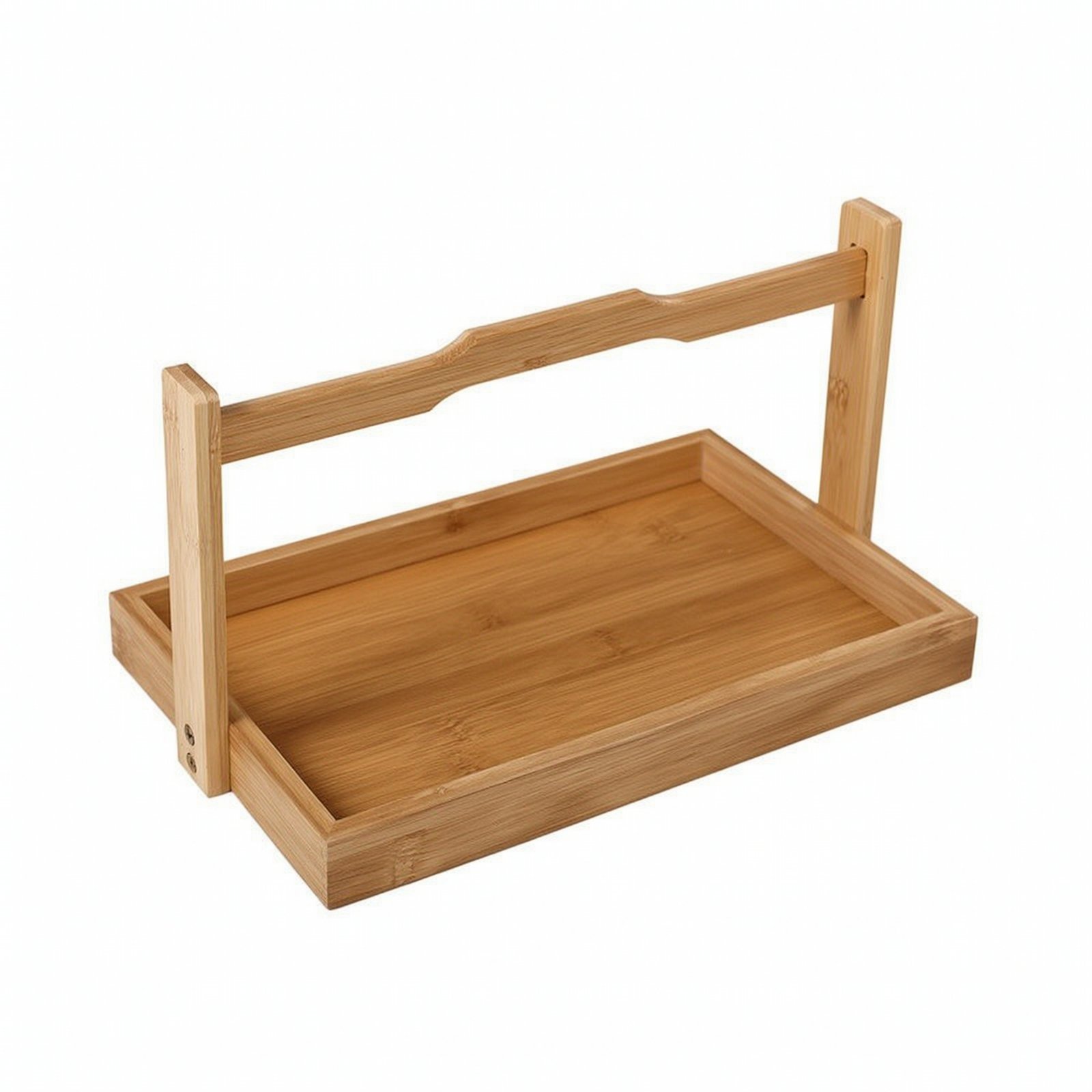 Bamboo Serving Tray with Handle