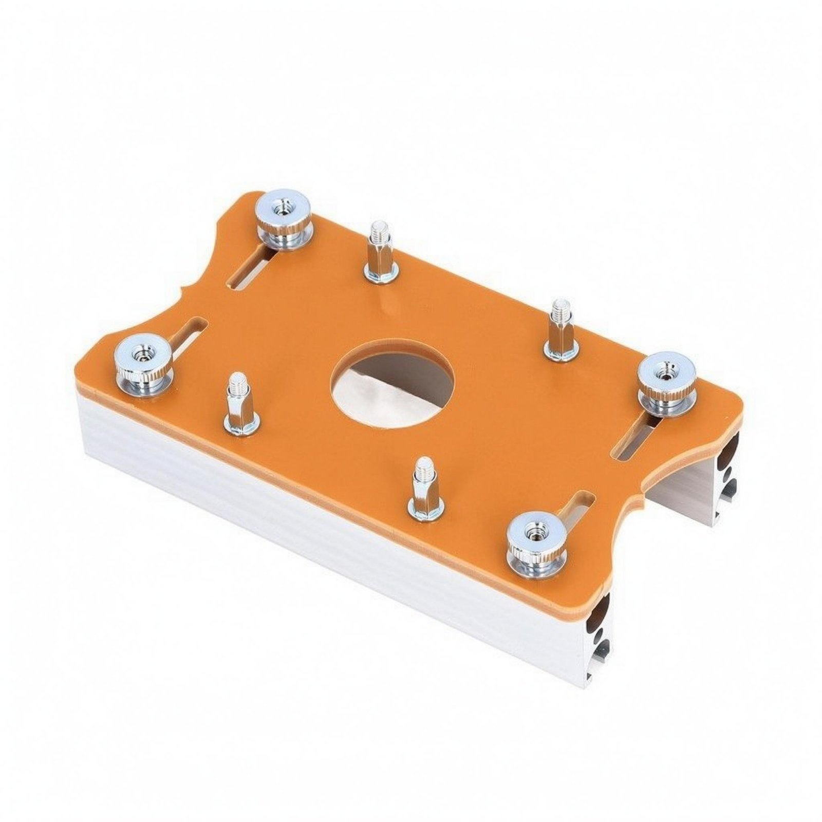 Adjustable Router Slotting Jig