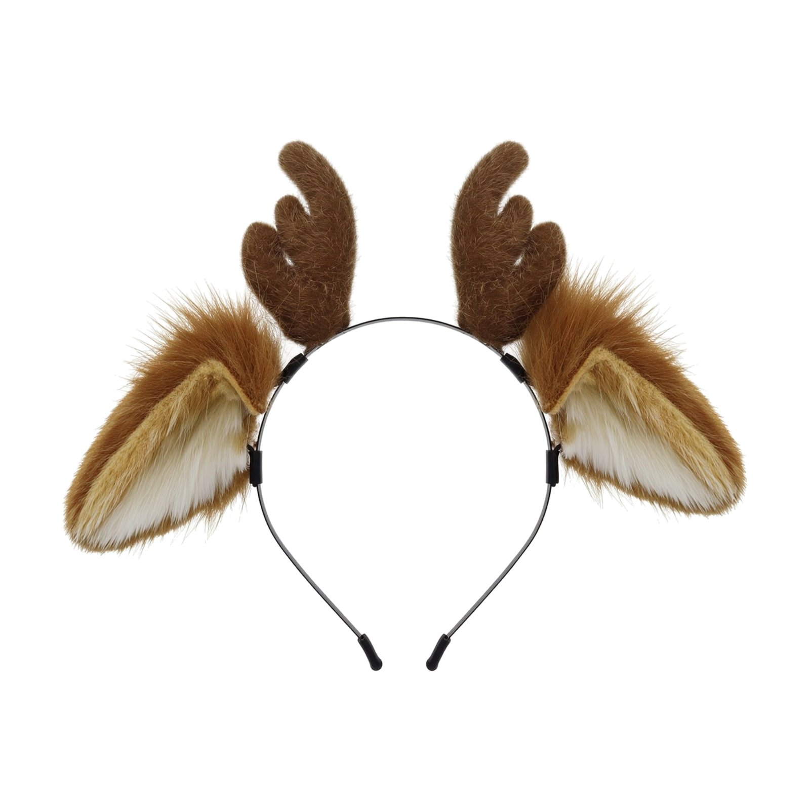 Deer Headband with Antlers and Ears