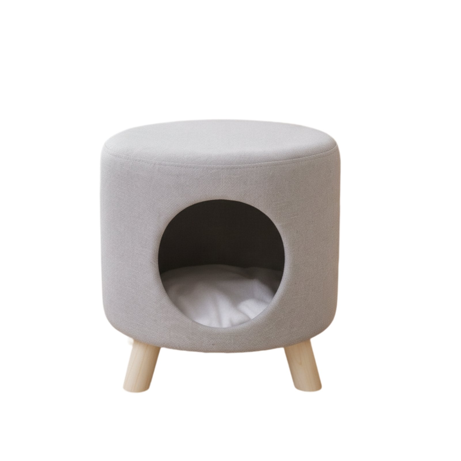 Cylindrical Cat Bed