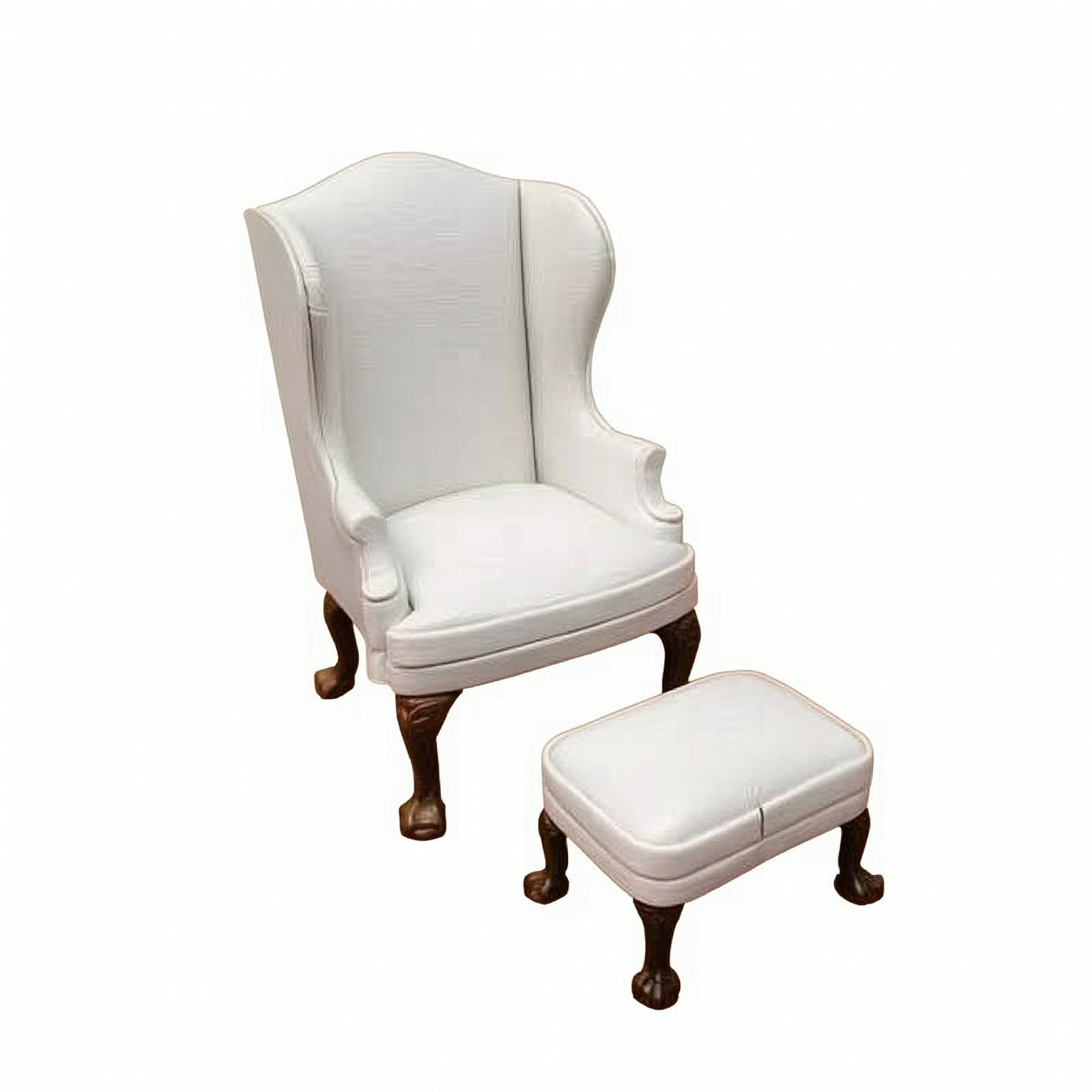 Leather Dollhouse Armchair