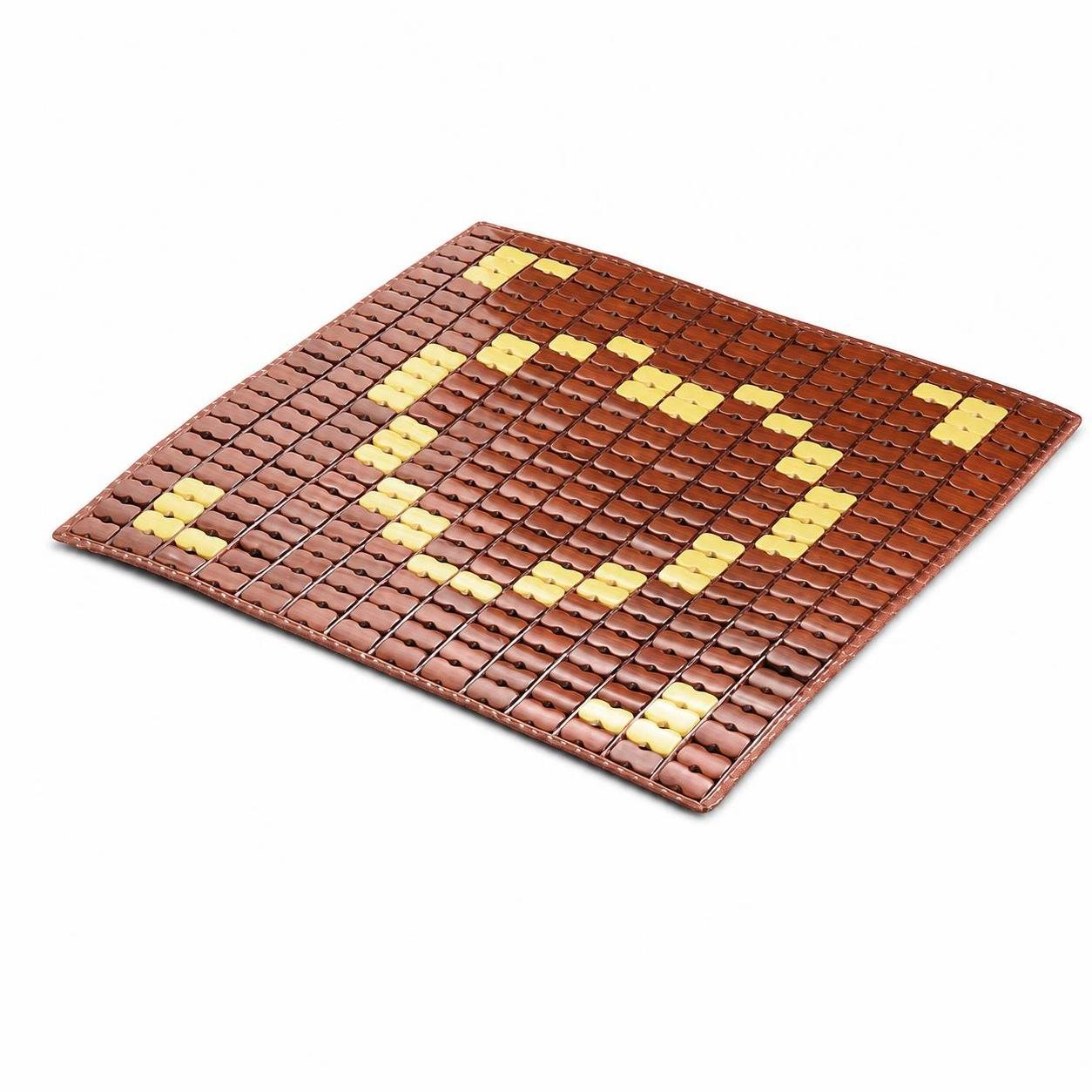 Bamboo Mahjong Mat Cushion