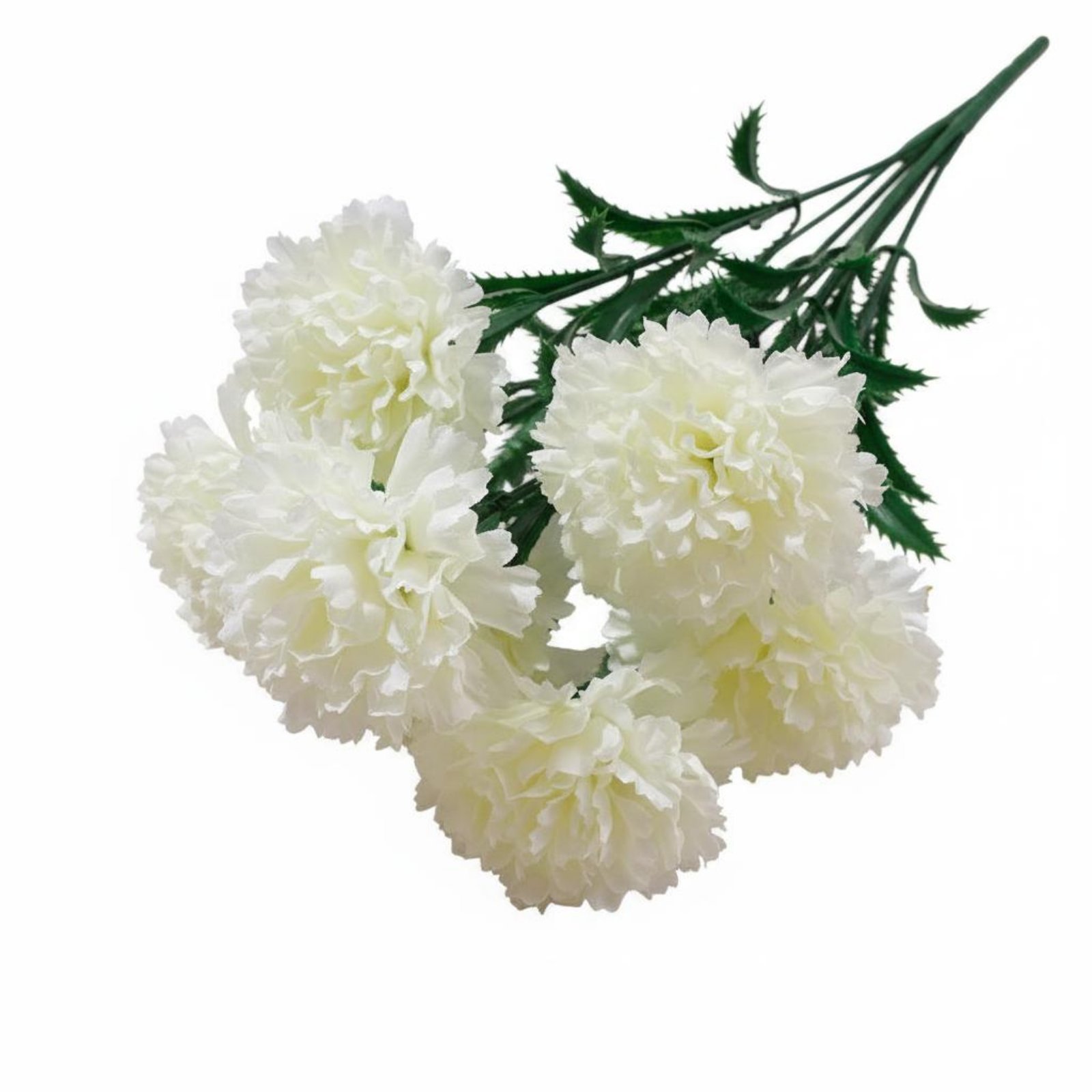 7-Head Artificial Carnation Bunch