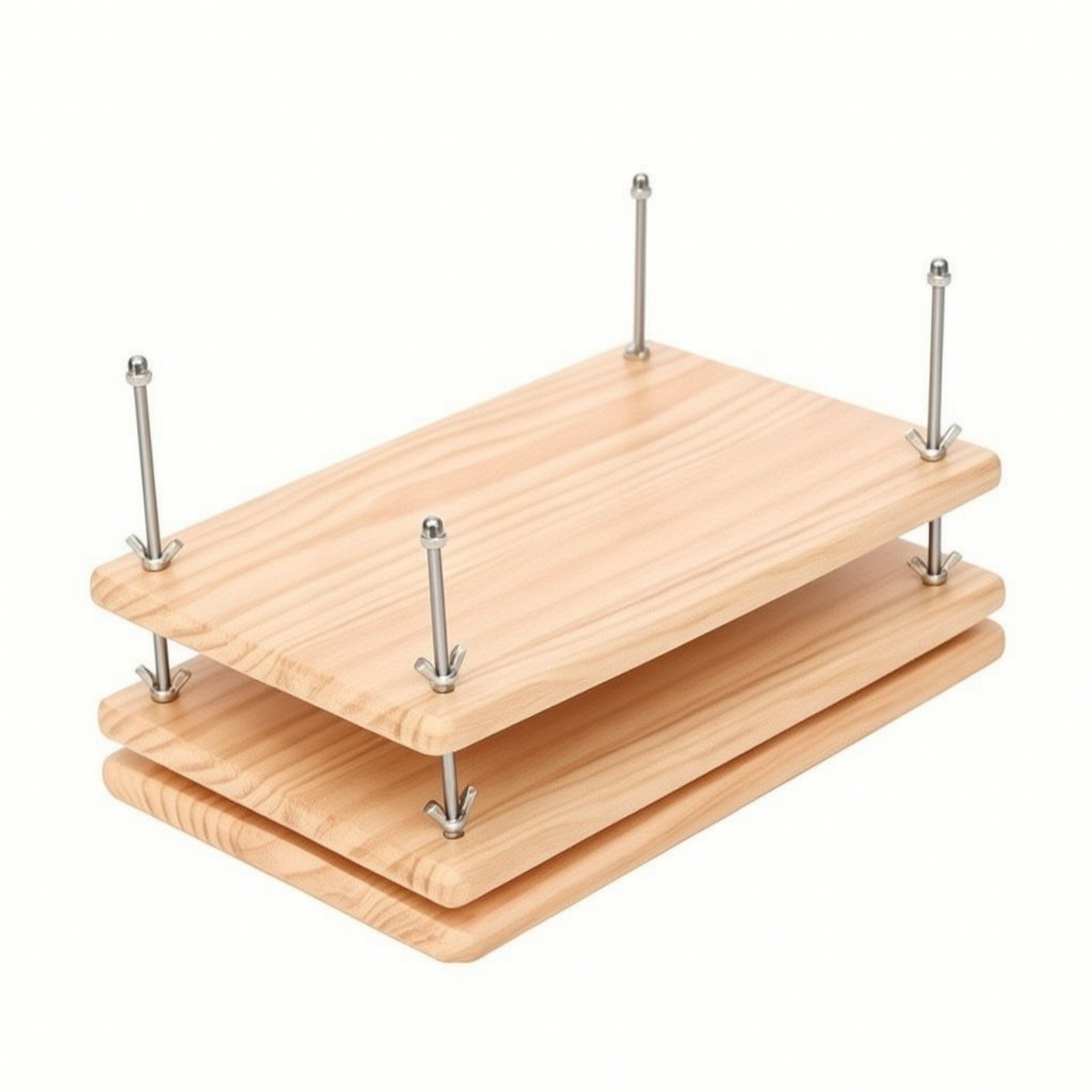 Wooden Bookbinding Press – Book 3 Tier