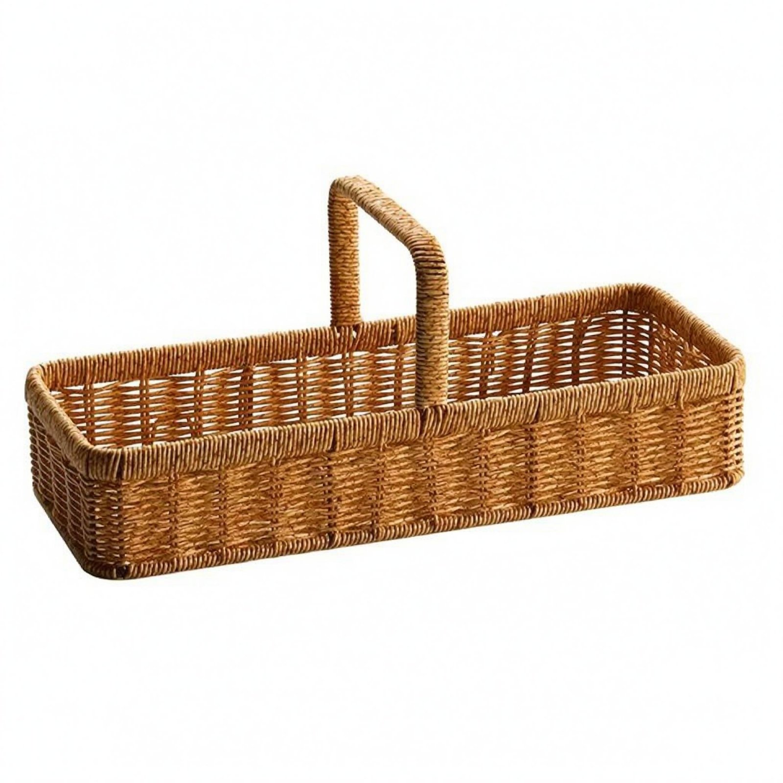 Rectangular Rattan Basket