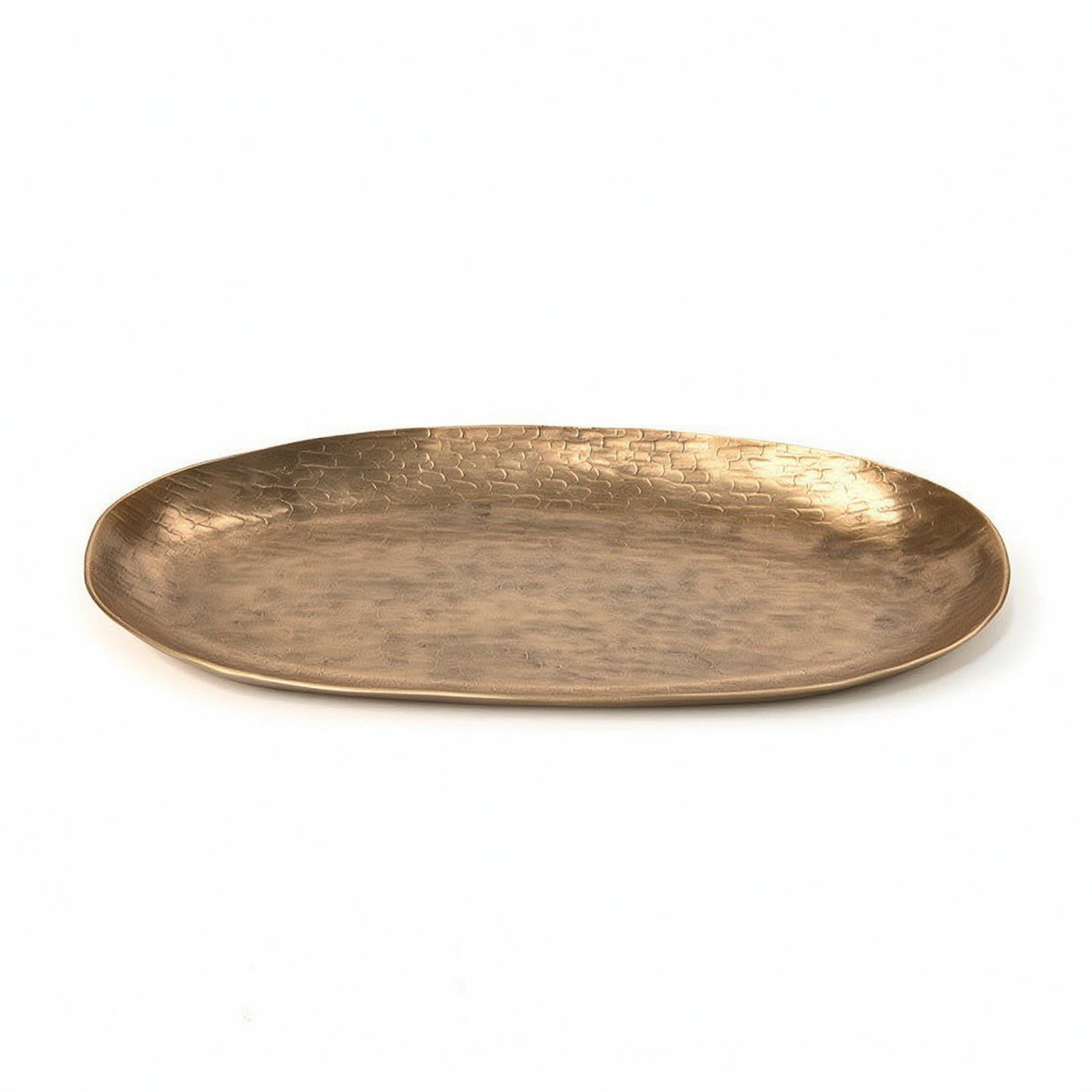 Gold Hammered Display Tray