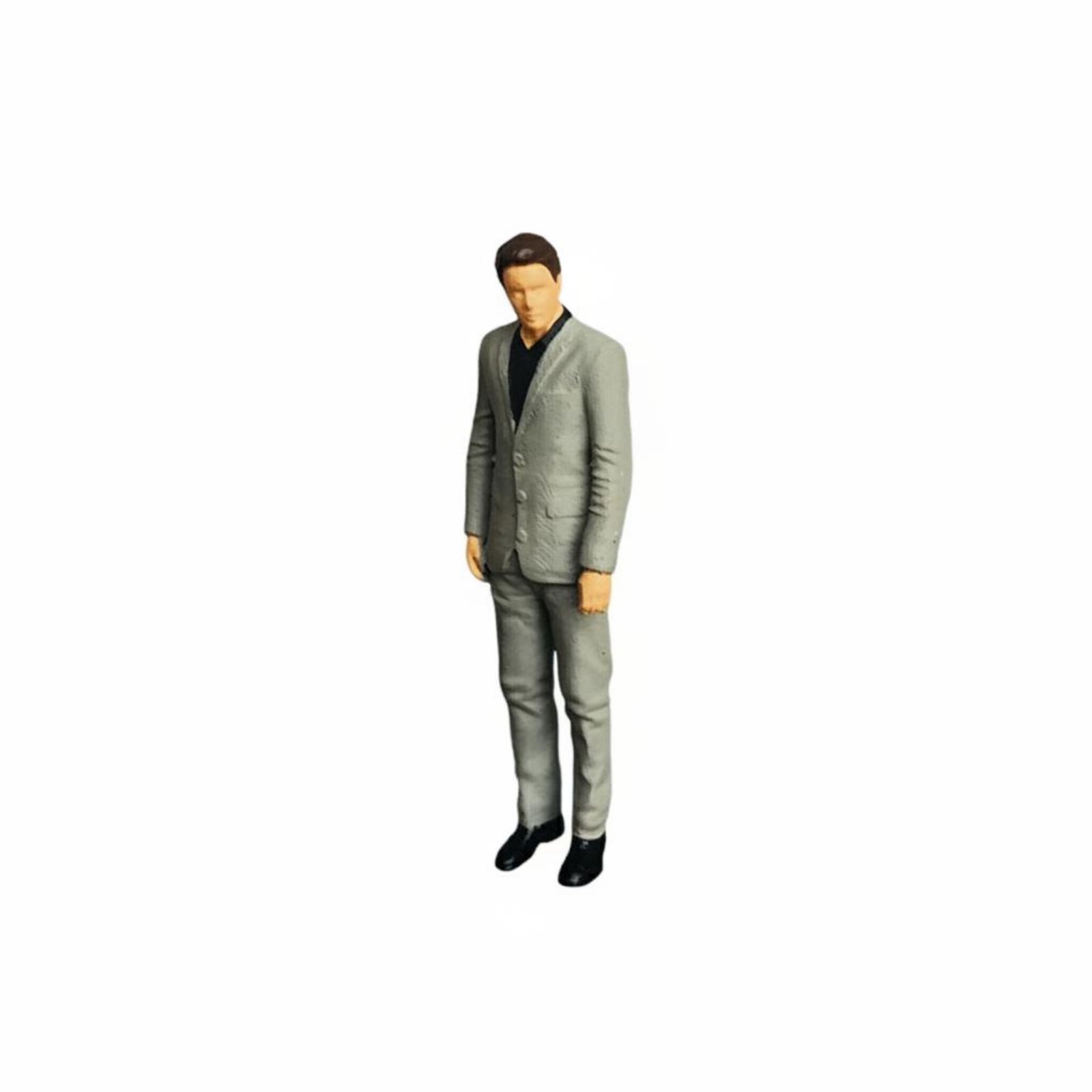 1:64 Scale Figure – Gray Suit Man