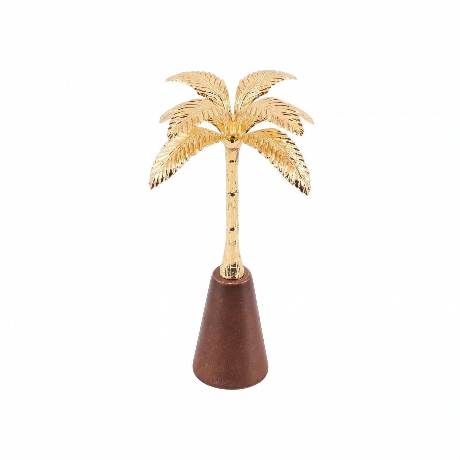 Gold Palm Tree Ornament – Coconut