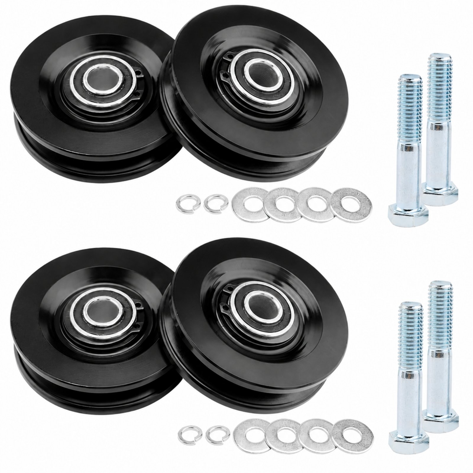 4-Piece Replacement Roller Easy Installation