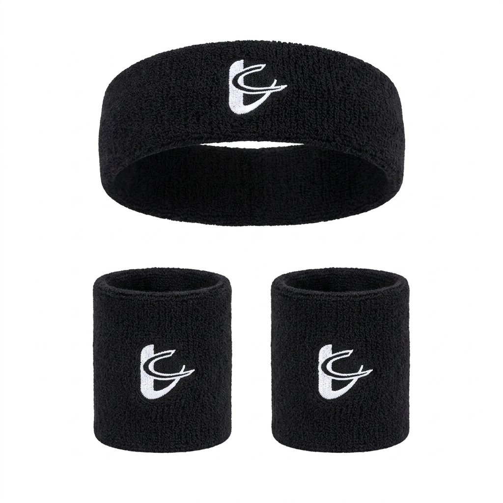 Athletic Sweatband Set
