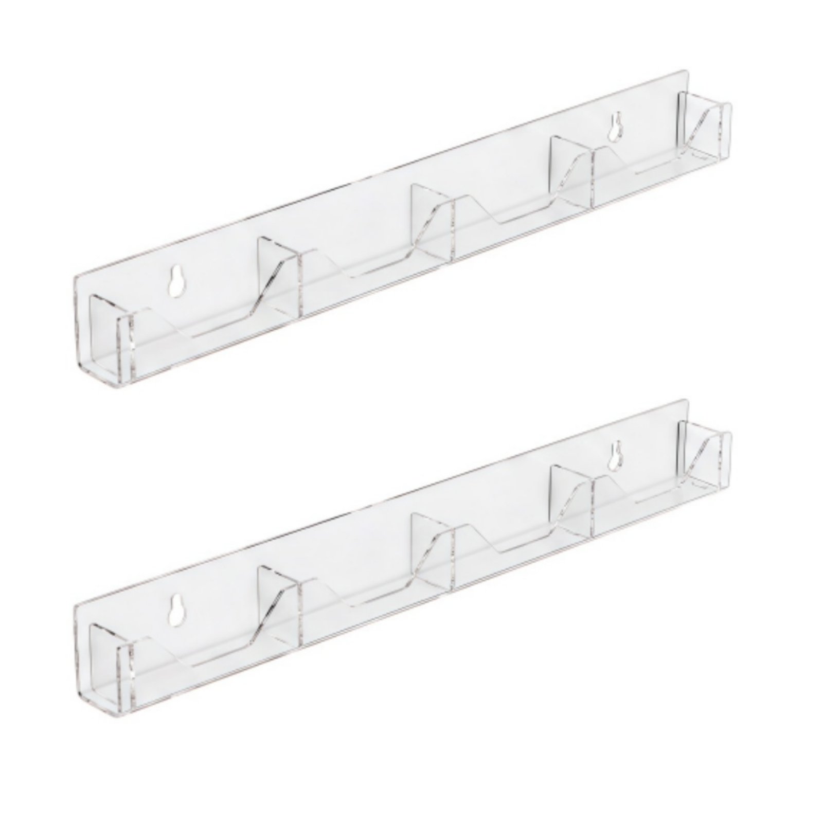 2-Piece Wall-Mounted Card Organizer