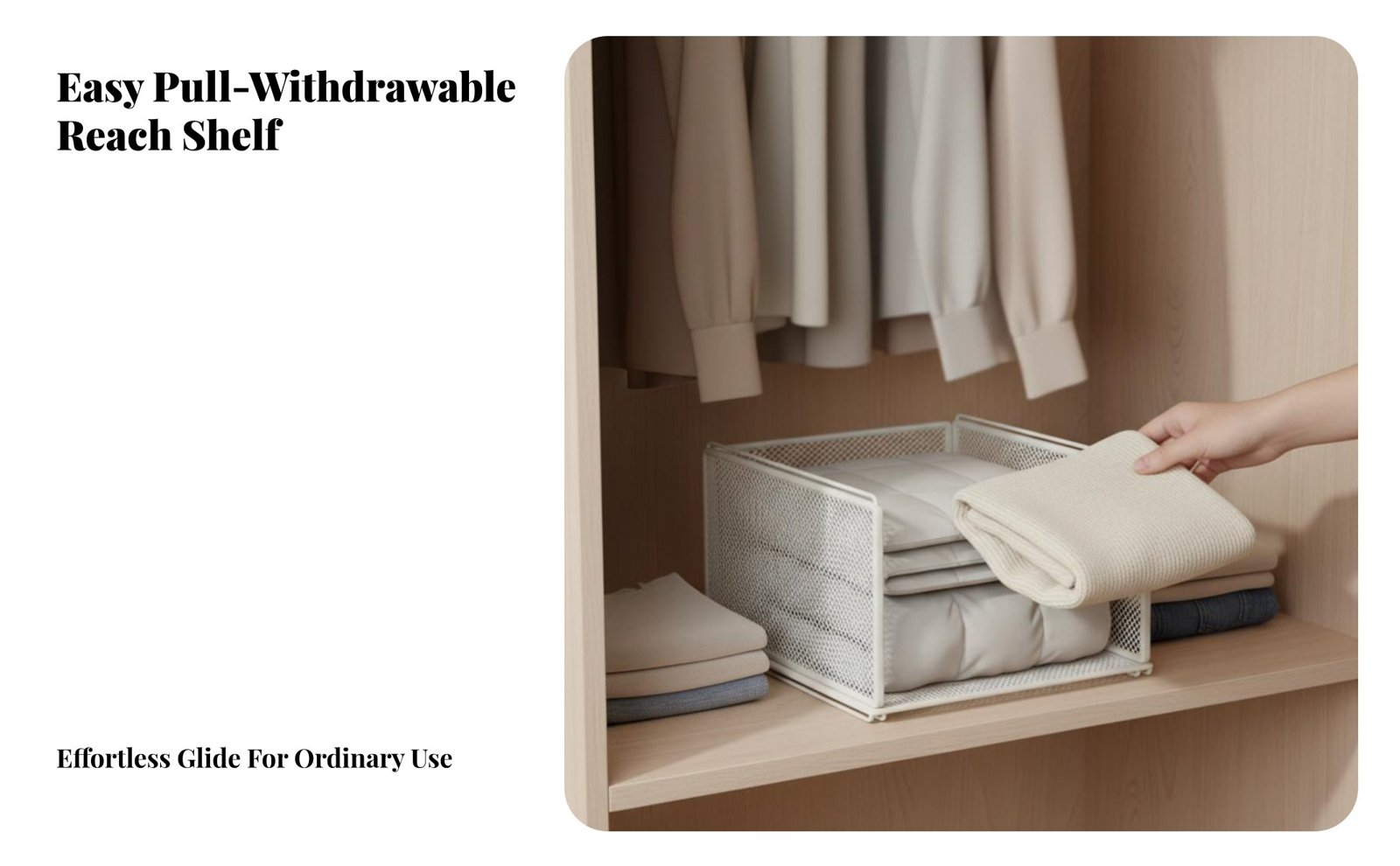 Stackable Expandable Shelf Insert