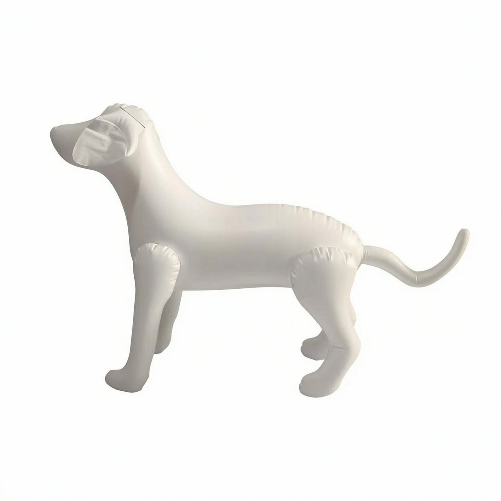 Inflatable Dog Mannequin – Medium White