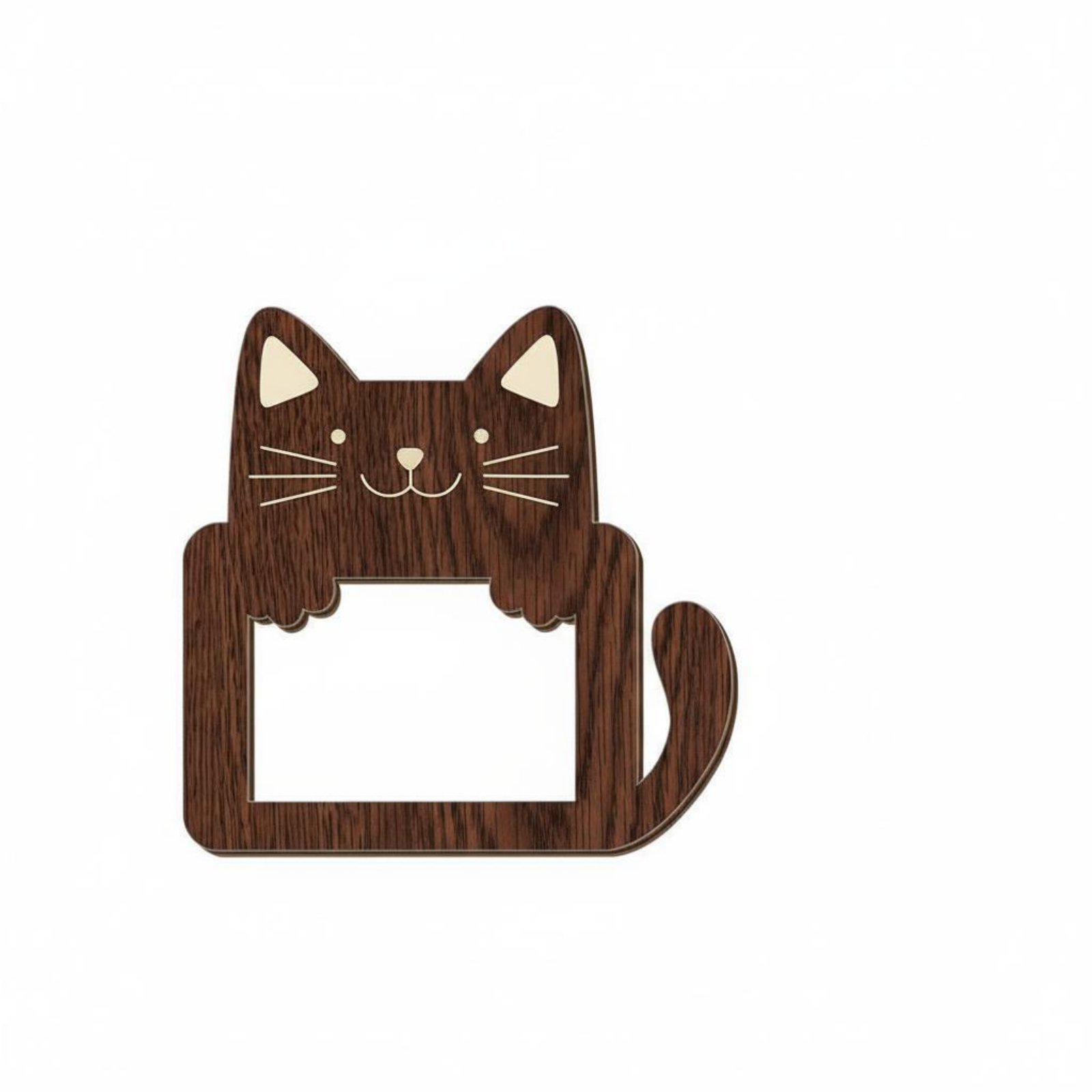 Wooden Bear Picture Frame