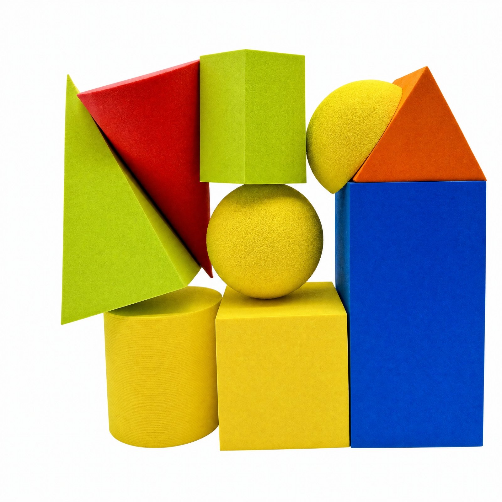9-Piece EVA Foam Building Blocks