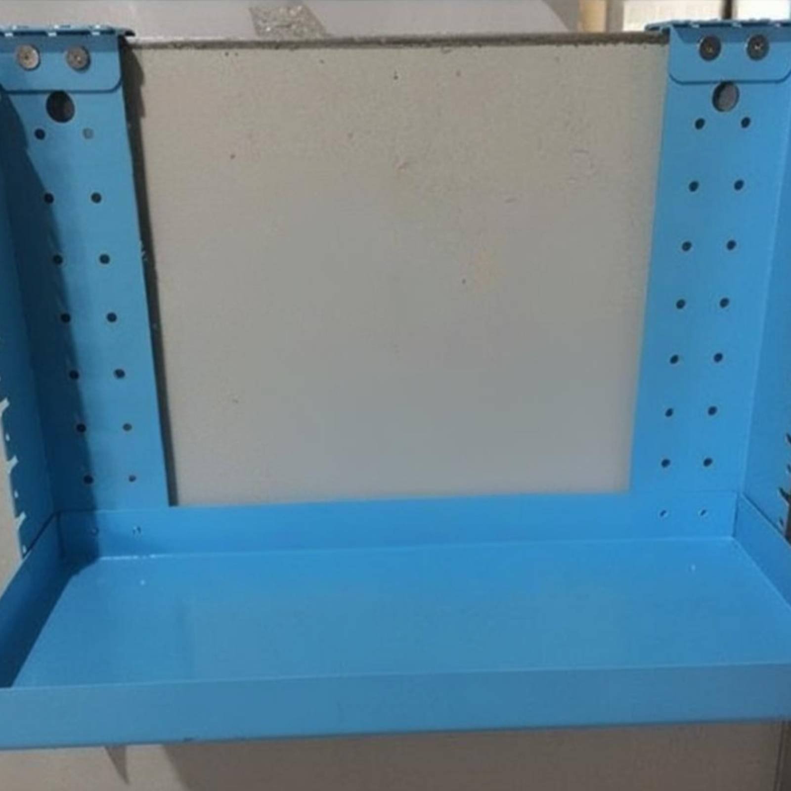 Adjustable Railing Planter Rack – Blue, 20-10