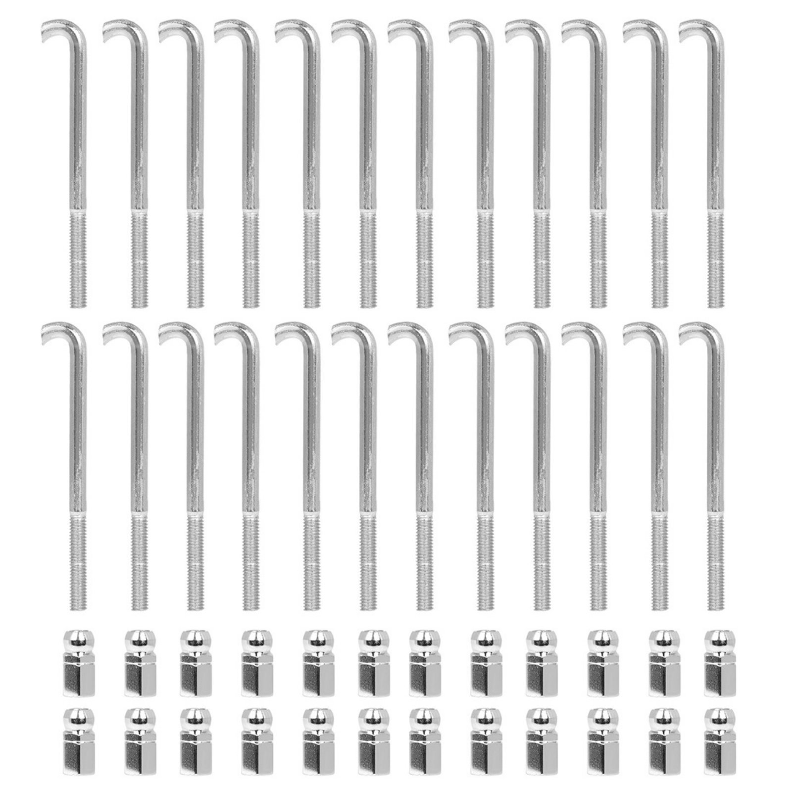 48-Piece Banjo Hook and Nut Set