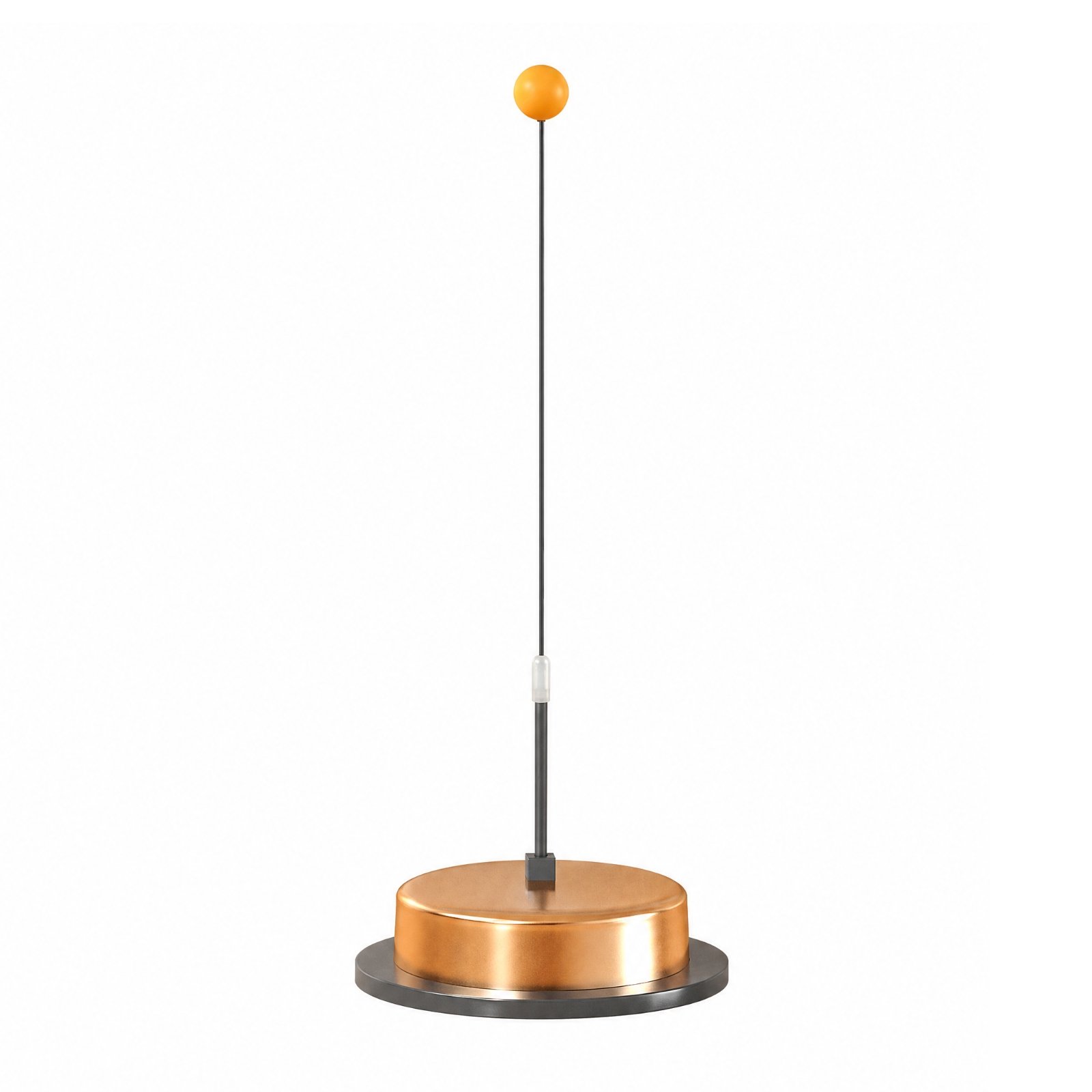 Indoor Table Tennis Exercise with Weighted Base