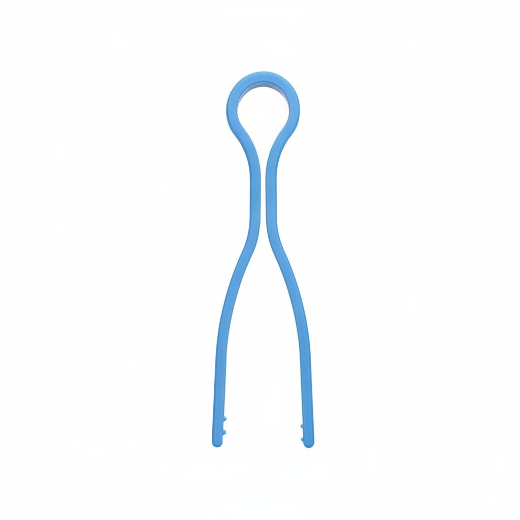 Plastic Bobbin Clips – Single, Lake Blue