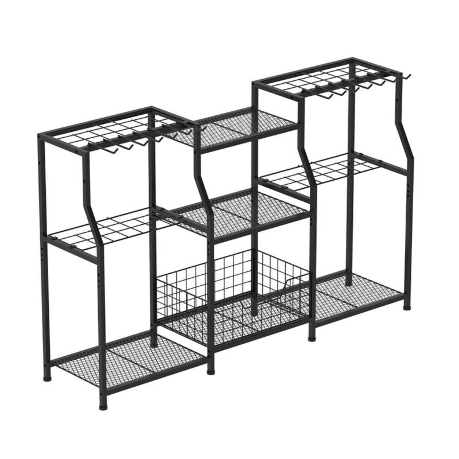 Garden Tool Organizer with Hooks