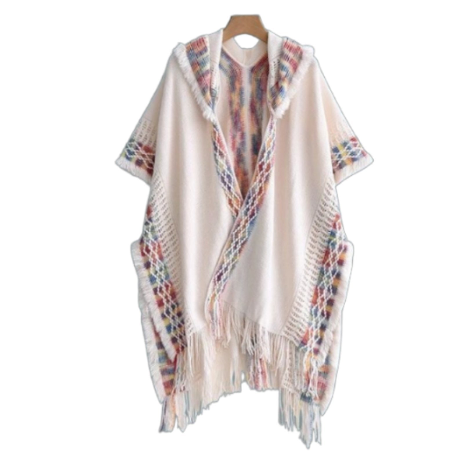 Ethnic Hooded Cape