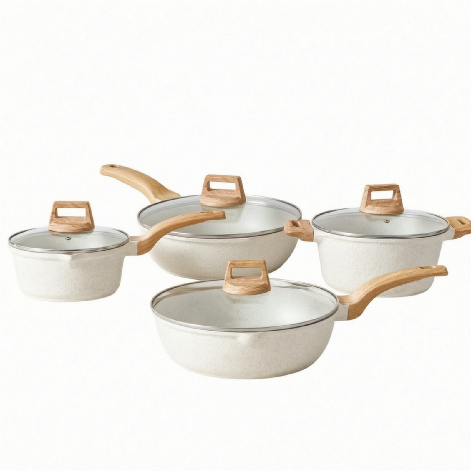 4-Piece Cast Aluminum Cookware Set