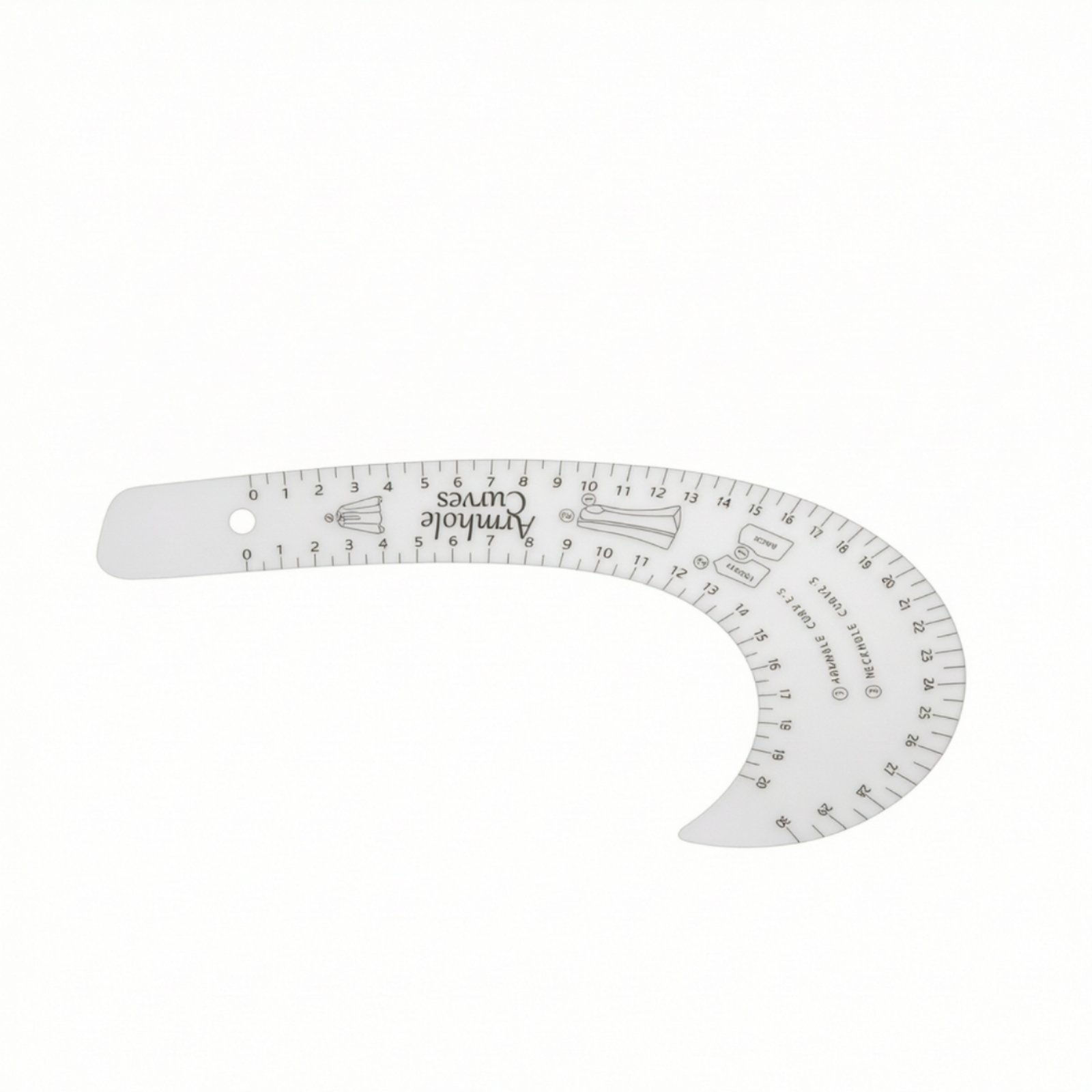 Curved Armhole Curve Ruler