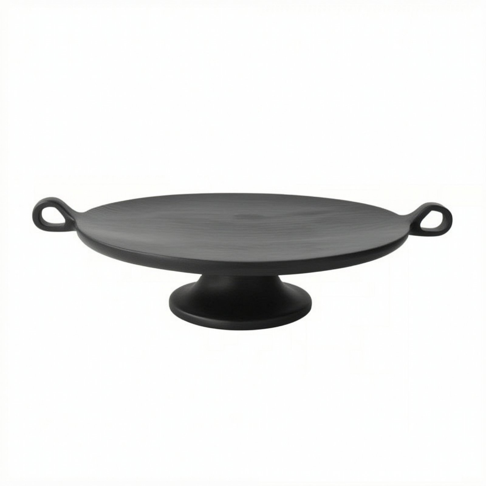Pedestal Tray with Handles