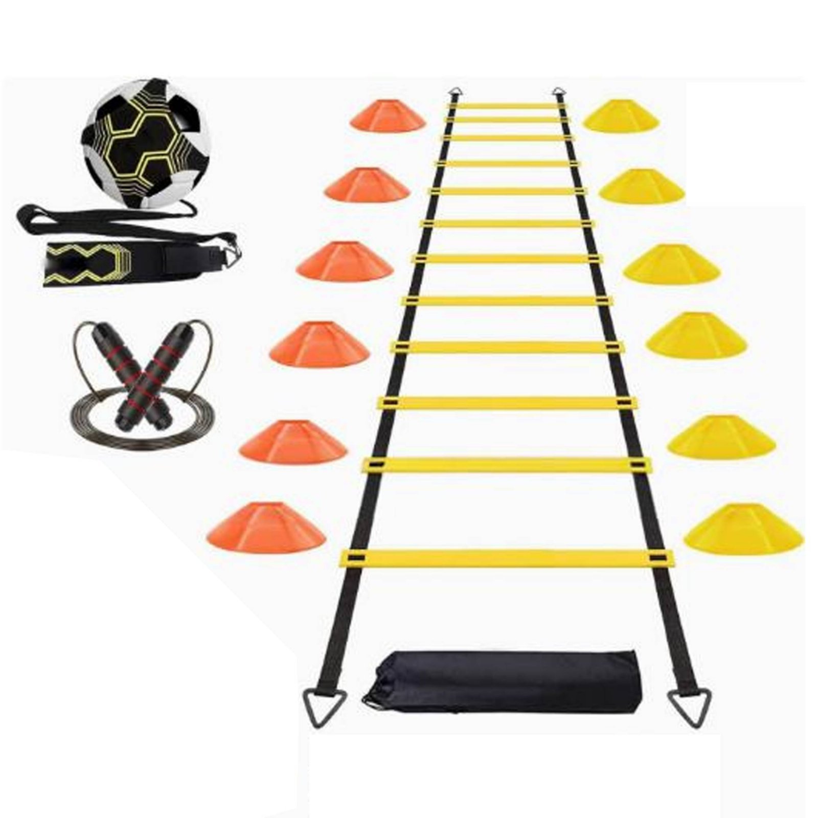 Soccer Training Ladder and Cone Kit