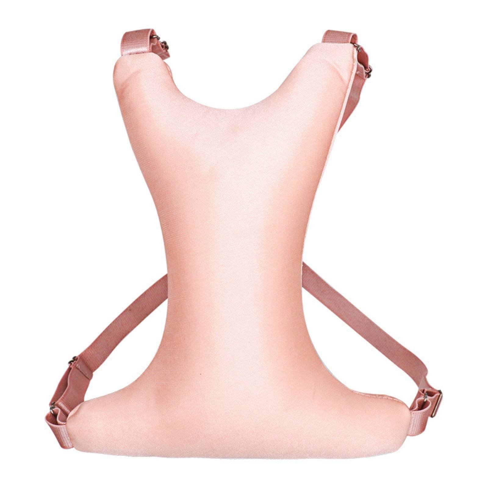 Chest Pillow with Adjustable Straps