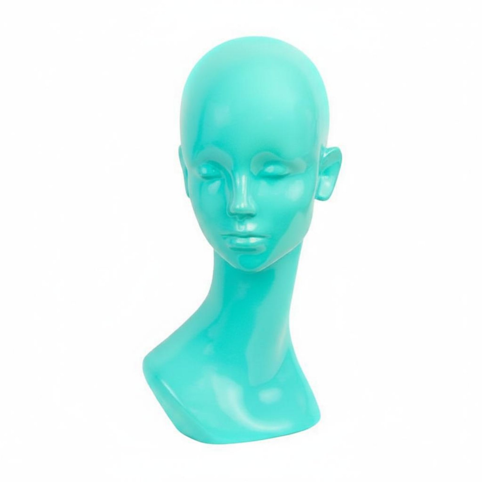Hairpiece Display Head – Cyan