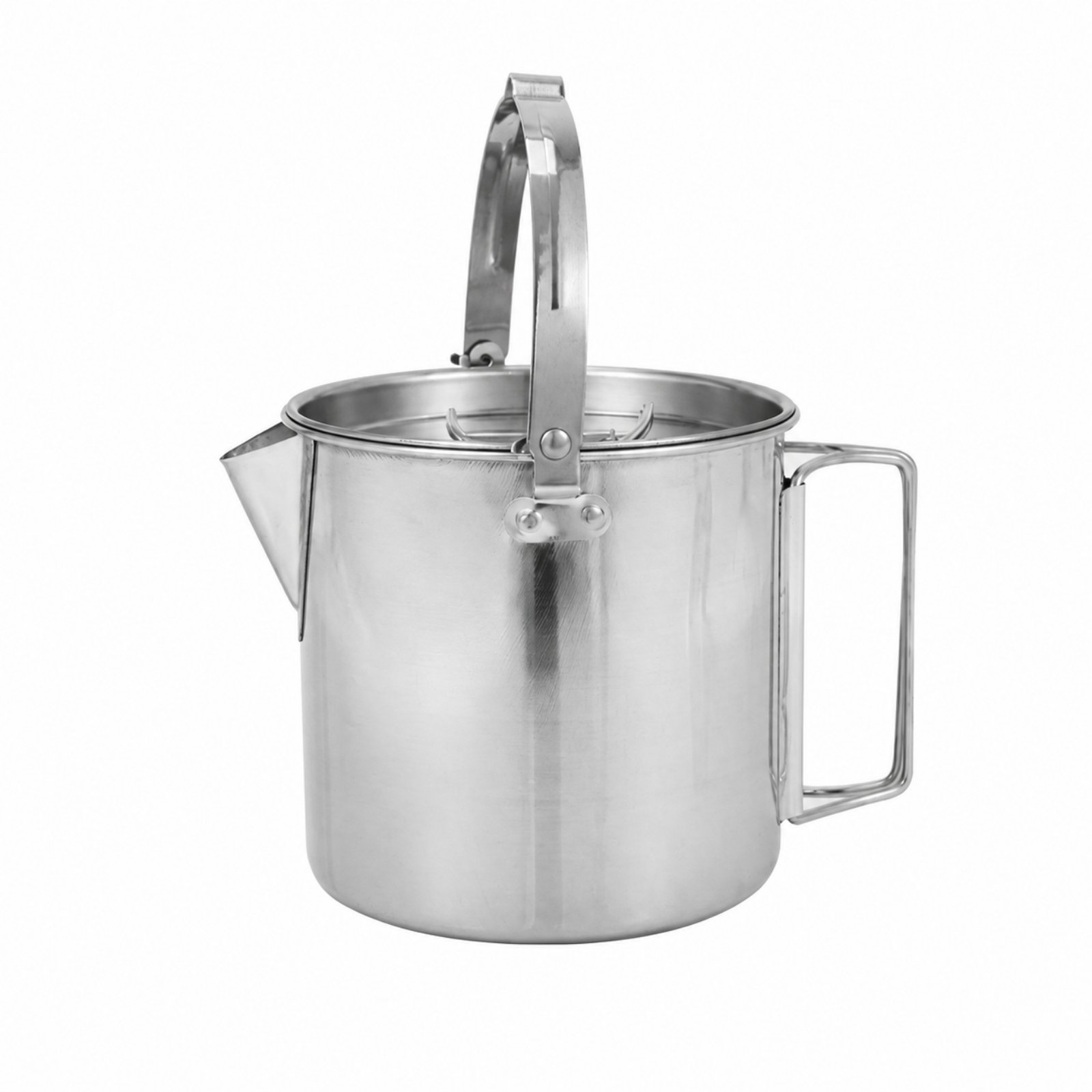 Stainless Steel Camping Kettle 1.2 Liters
