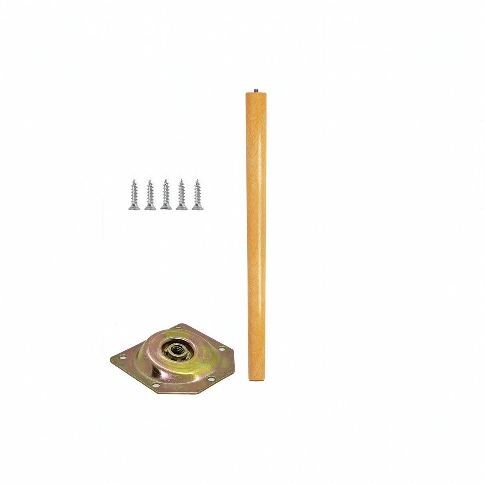 4-Piece Wooden Table Legs