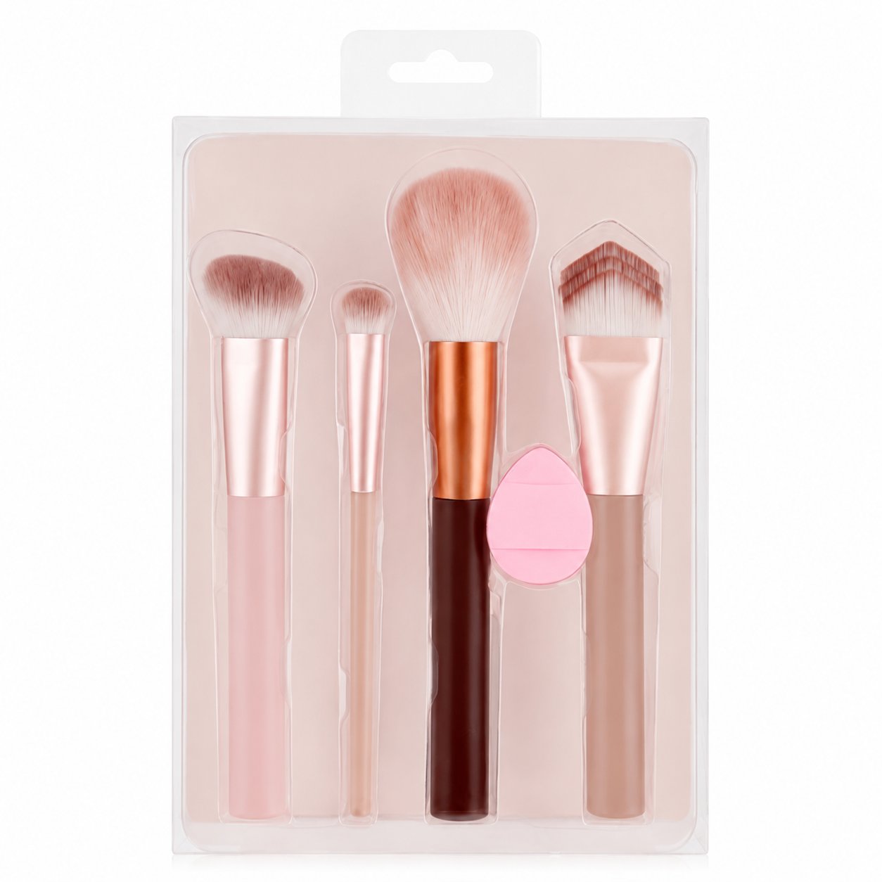 4-Piece Makeup Brush Set
