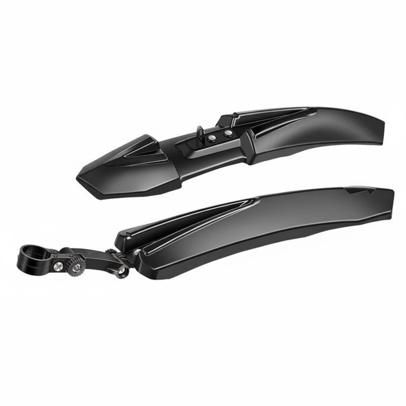 2-Piece Front and Rear Bike Fenders Easy Installation