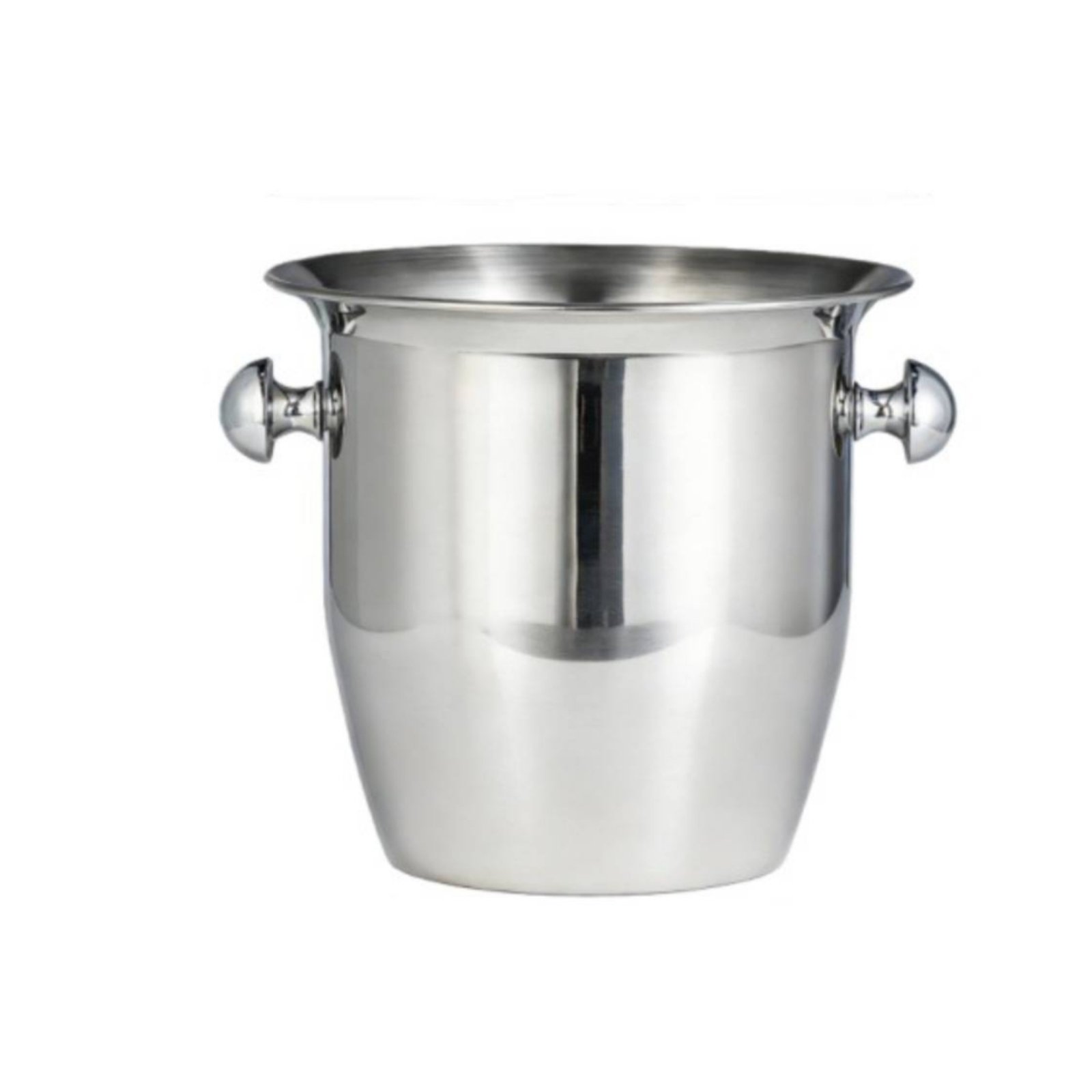 Stainless Steel Ice Bucket with Handles