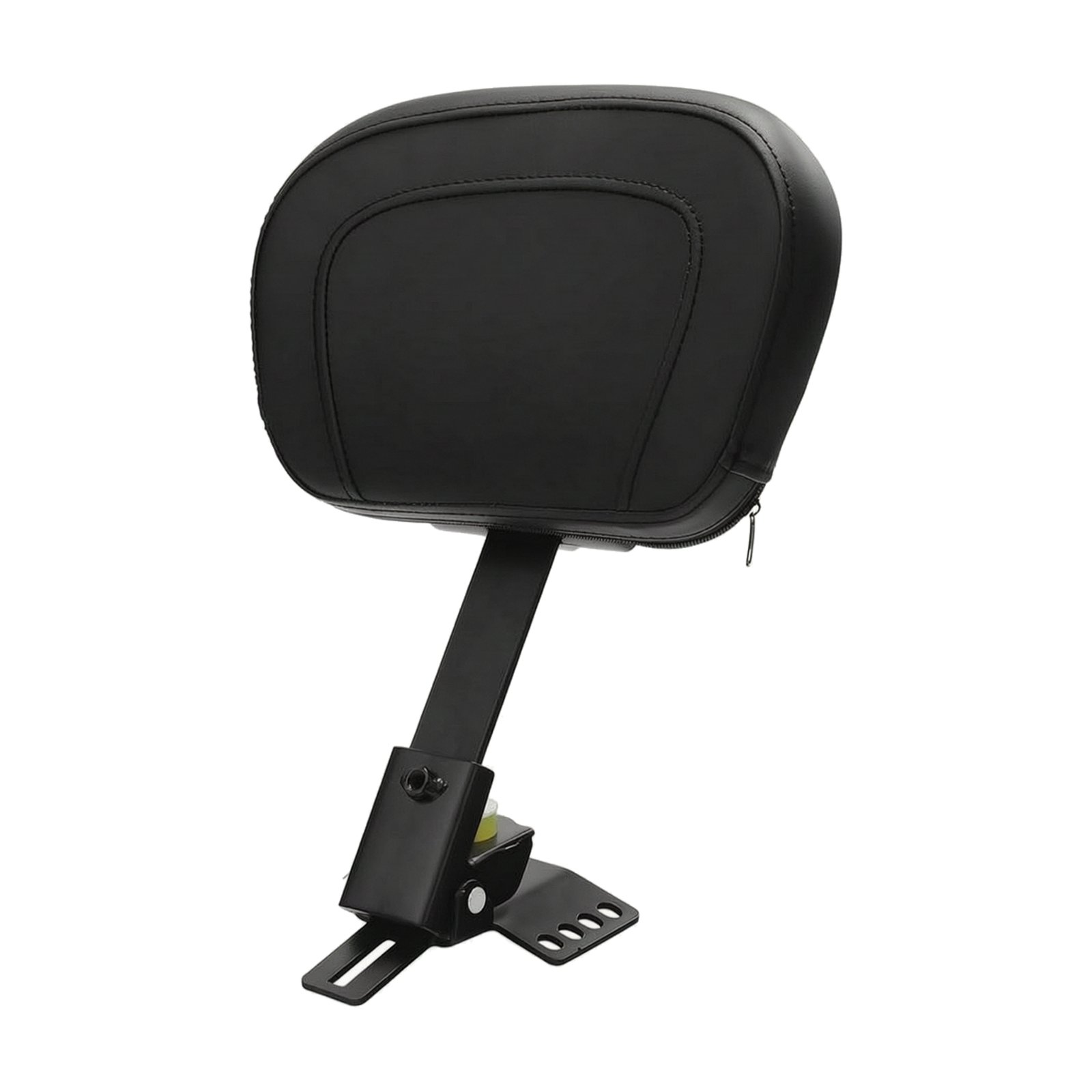 Center-Mounted Driver Backrest with Adjustable Bracket